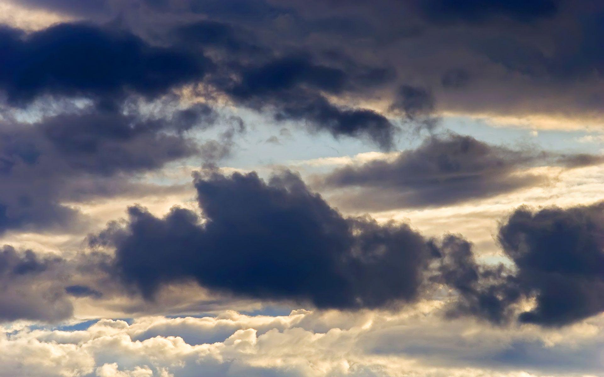 1920x1200 Clouds, blue, grey, background, desktops, royalty, image