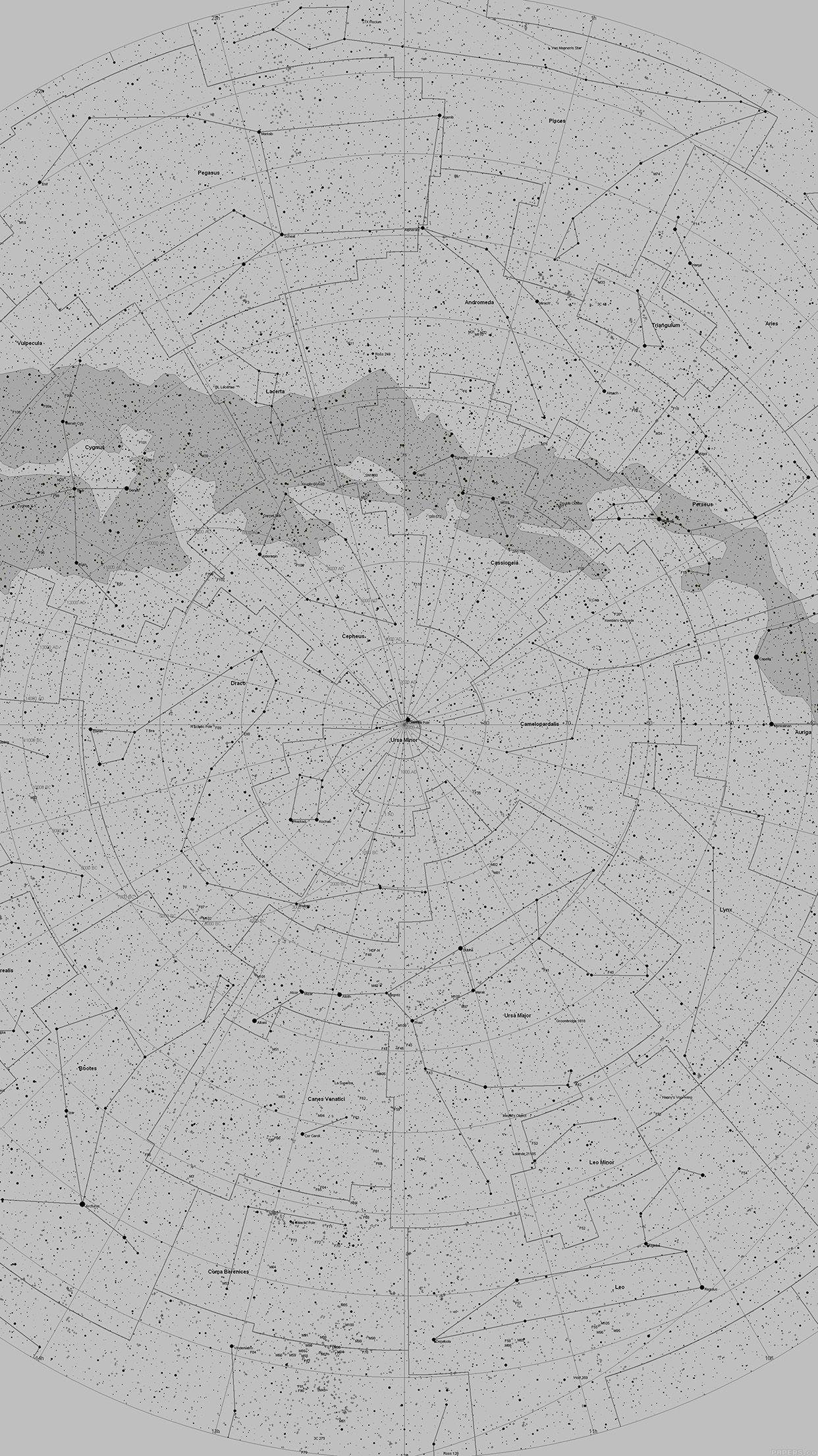 1242x2208 Space Star Map Pattern White Android wallpaper HD wallpaper