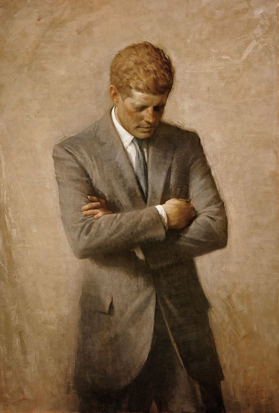 910x1345 HD wallpaper: John F. Kennedy painting, john f kennedy, president