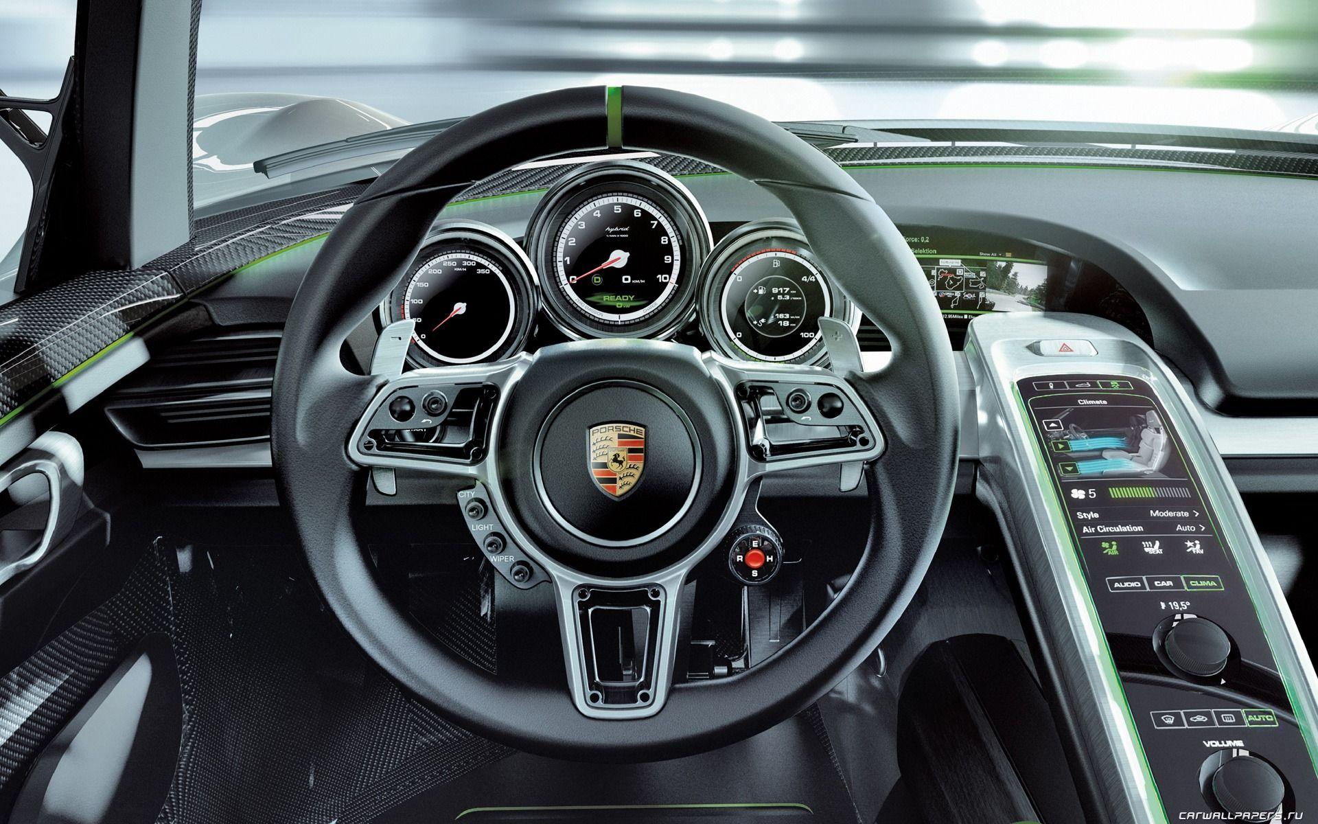 1920x1200 Concept Car Porsche 918 Spyder wallpaper Wallpaper