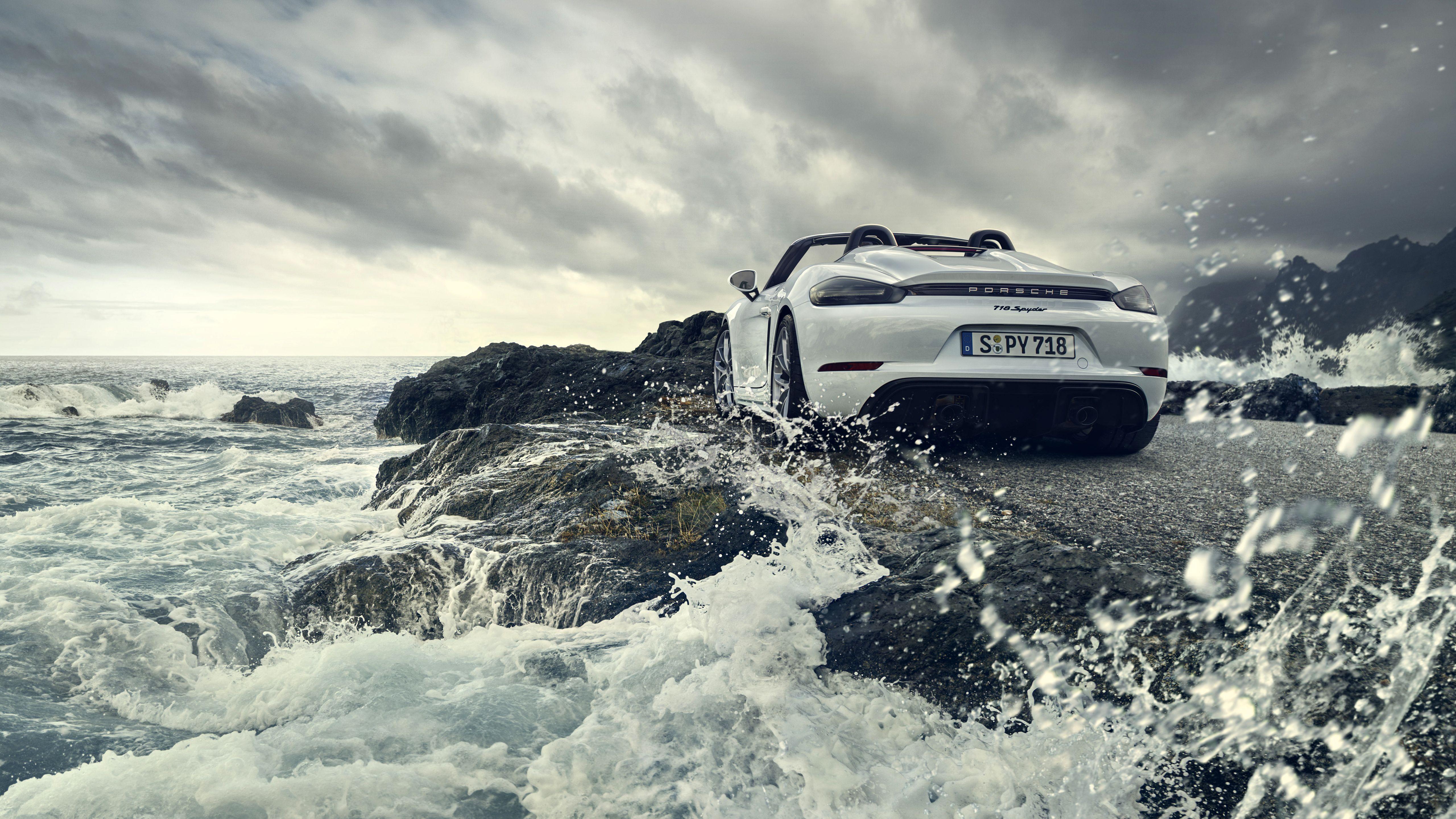 5120x2880 Porsche 718 Spyder 2019 4K 2 Wallpaper. HD Car Wallpaper