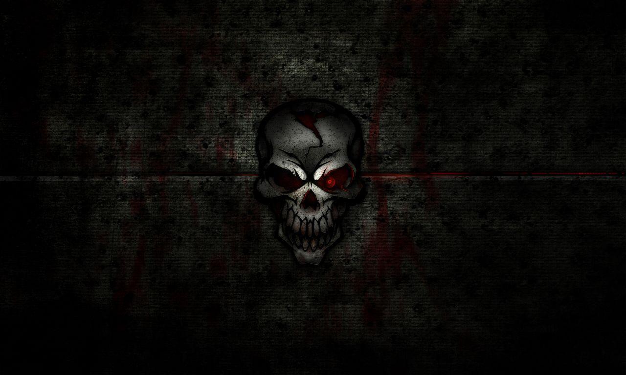 Black Skull Wallpapers - Top Free Black Skull Backgrounds - Wallpaperaccess