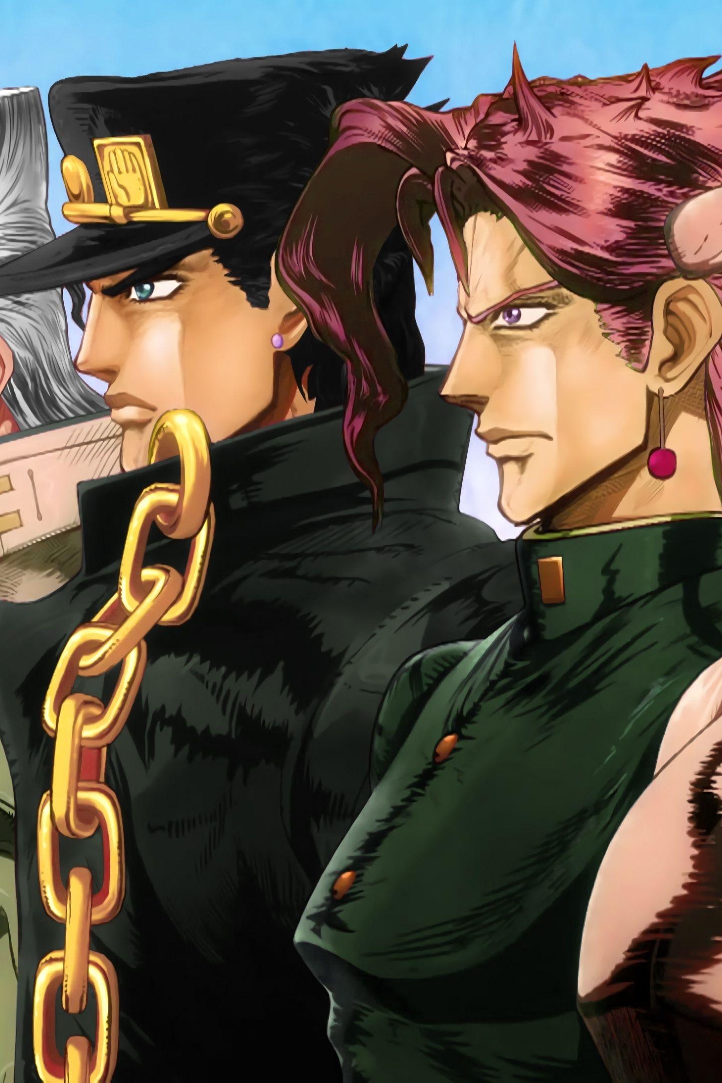 1440x2160 Download 1440x2960 wallpaper anime boys, jojo's bizarre adventure
