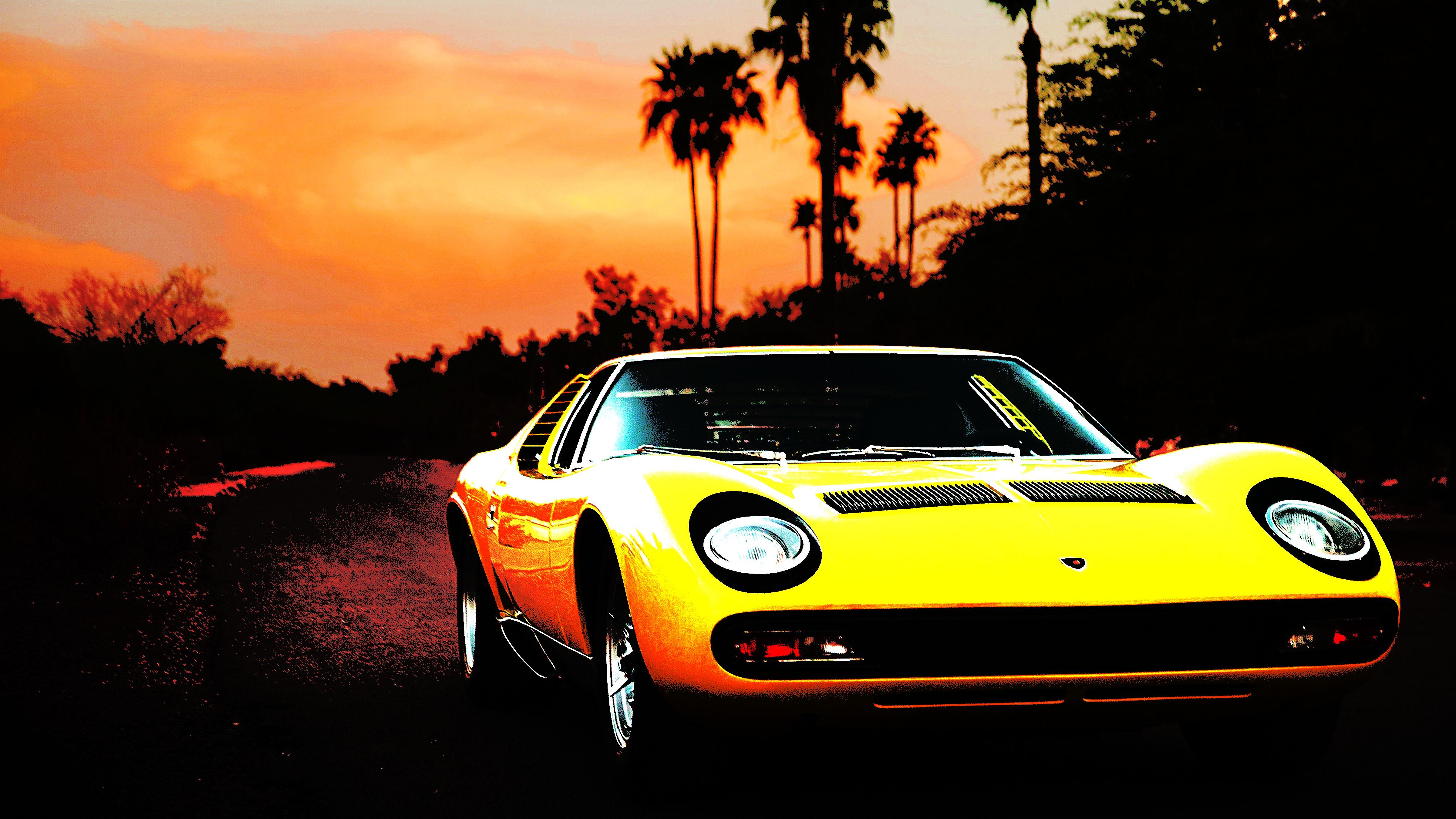 4800x2700 Lamborghini Miura Wallpaper Wallpaper 38338082