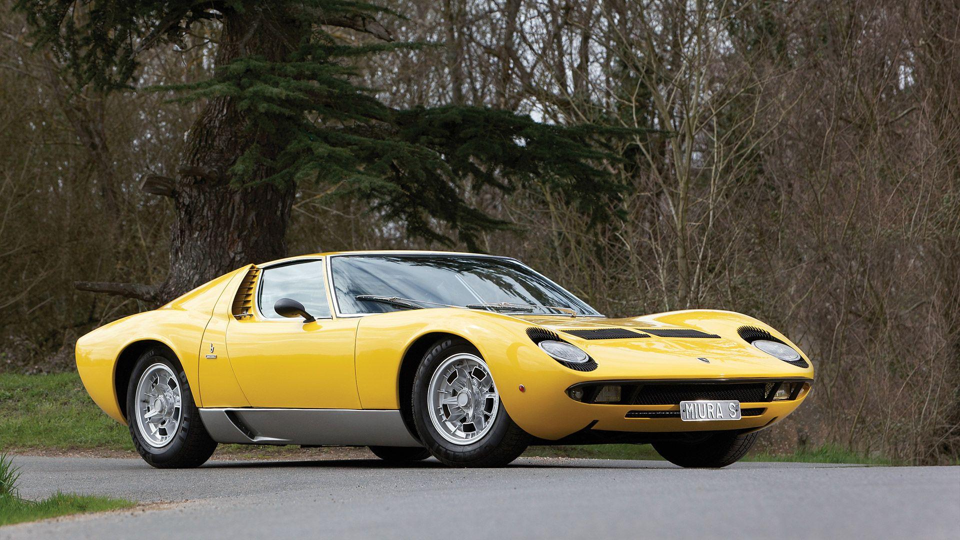 1920x1080 Free download 1970 Lamborghini Miura P400 S Wallpaper HD Image
