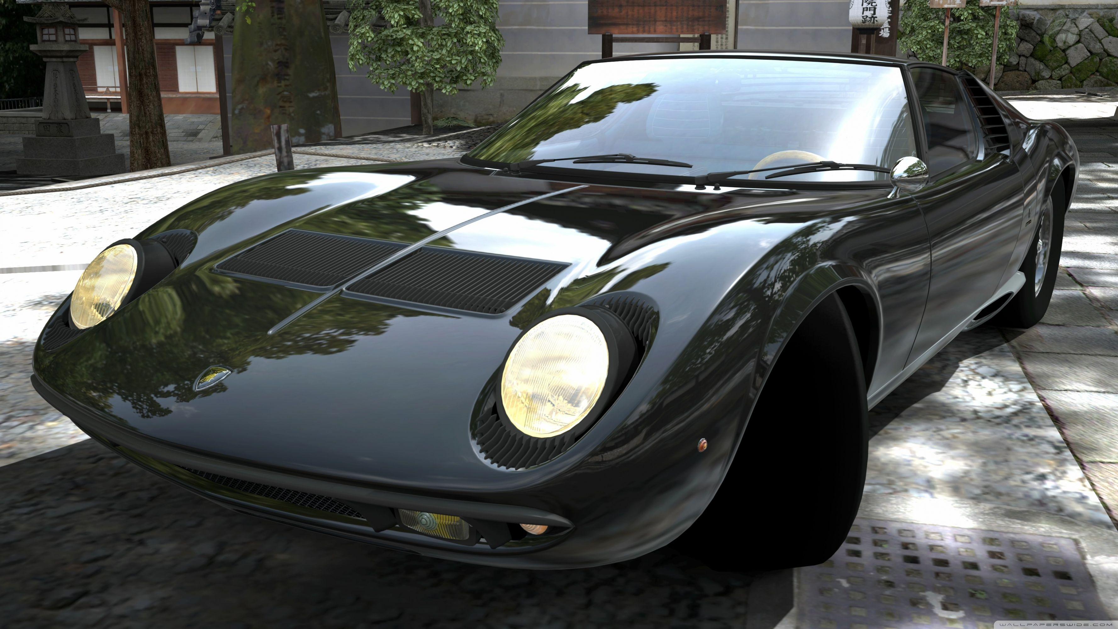 3554x1999 Lamborghini Miura Ultra HD Desktop Background Wallpaper for 4K UHD TV : Tablet
