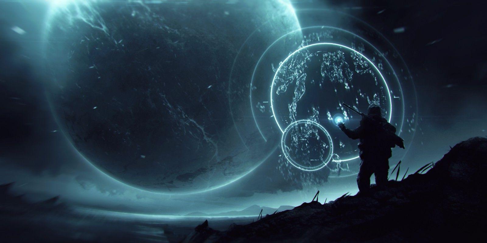 1600x800 Free download artwork Fantasy Art Concept Art Space Planet Map