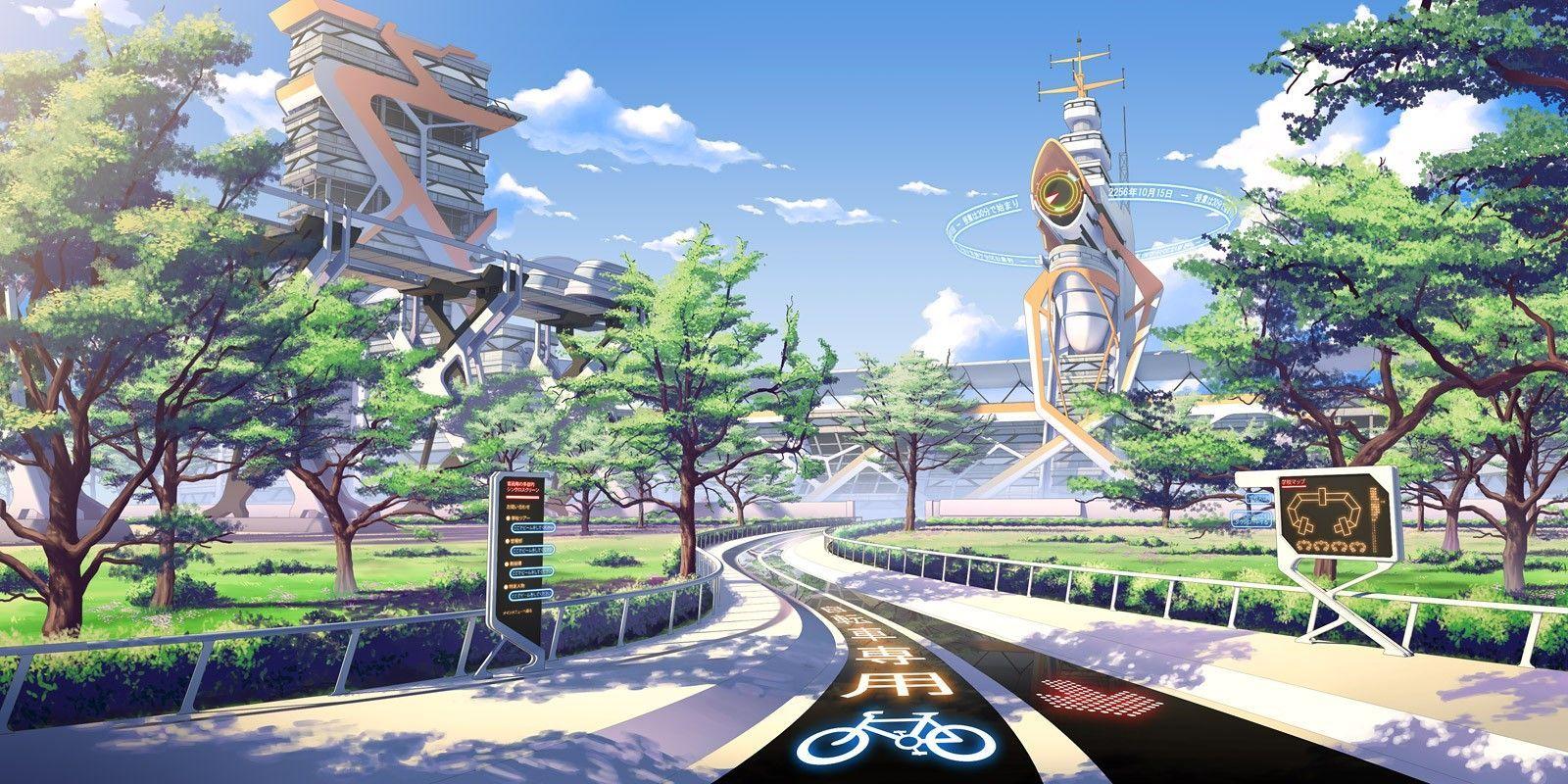 1600x800 summer scenic Mirai Millenium Culture Japan / 1600x800 Wallpaper