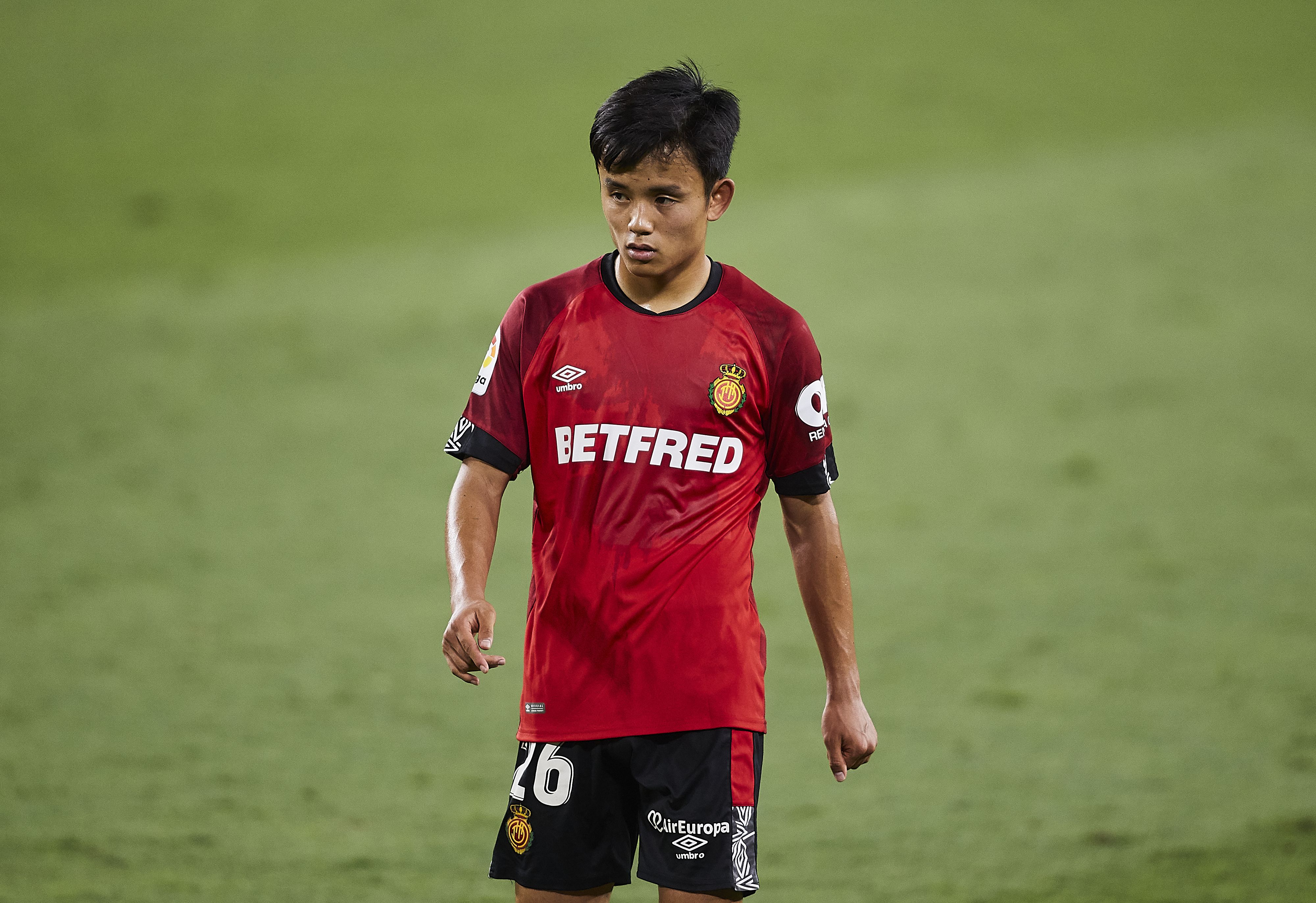 4000x2745 Desktop wallpaper: Sports, Takefusa Kubo, Rcd Mallorca, Soccer 4K free download for PC. 1535645