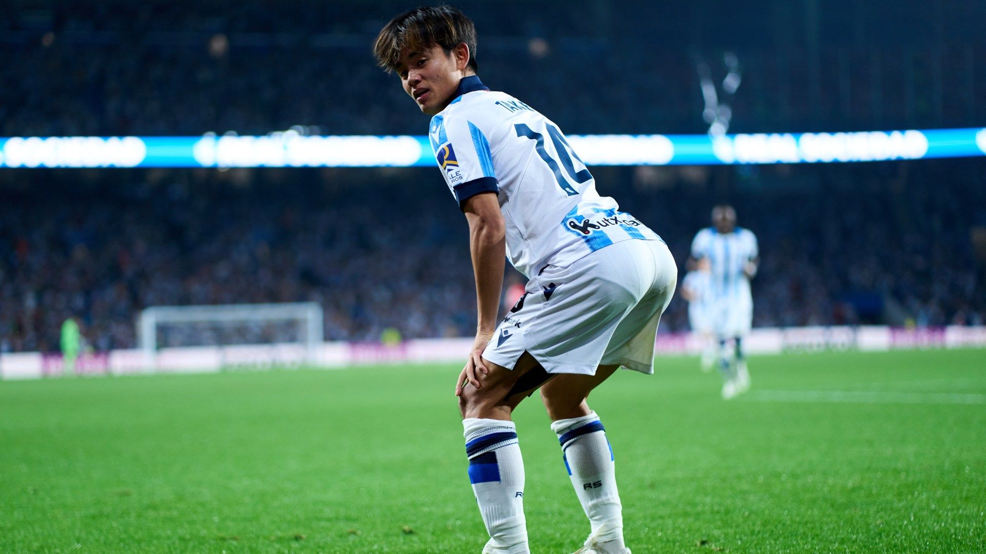1920x1080 Former Real Madrid prospect Takefusa Kubo does hilarious twerk celebration for Real Sociedad