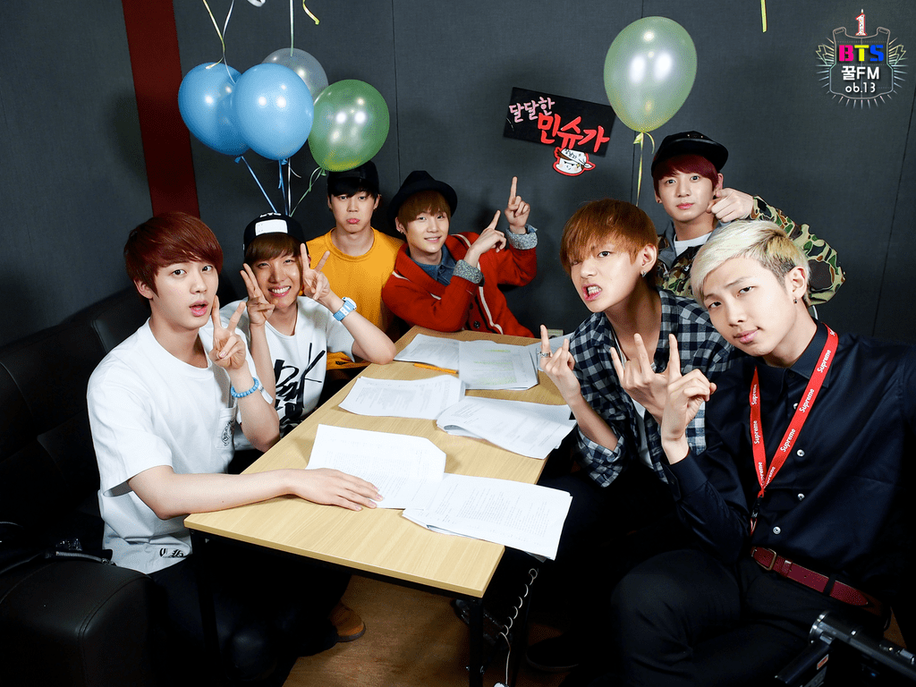1024x768 Video] #BTS_Festa [BTS 꿀 FM 06.13] 1st BTS birthday 'BTS FESTA 2014' [140613]