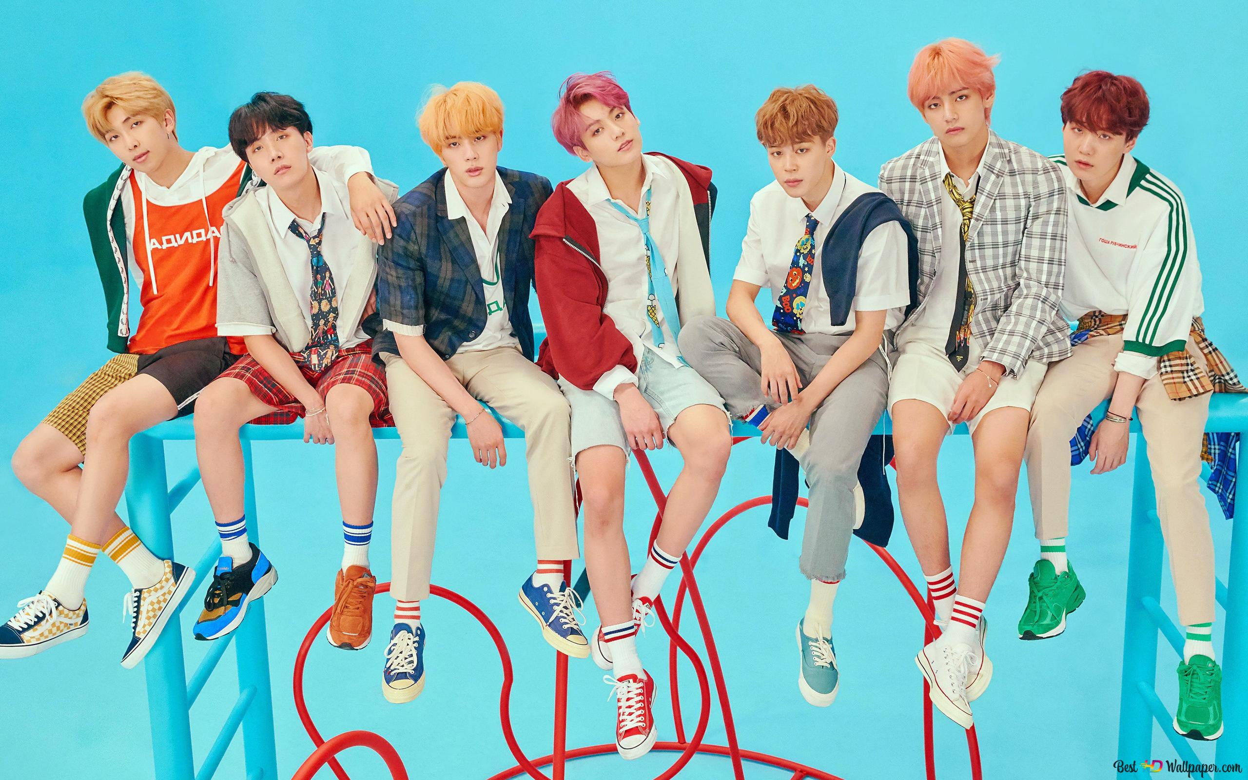 2560x1600 BTS (Bangtan Boys) Members in 'Love Yourself: Answer' MV 4K wallpaper download