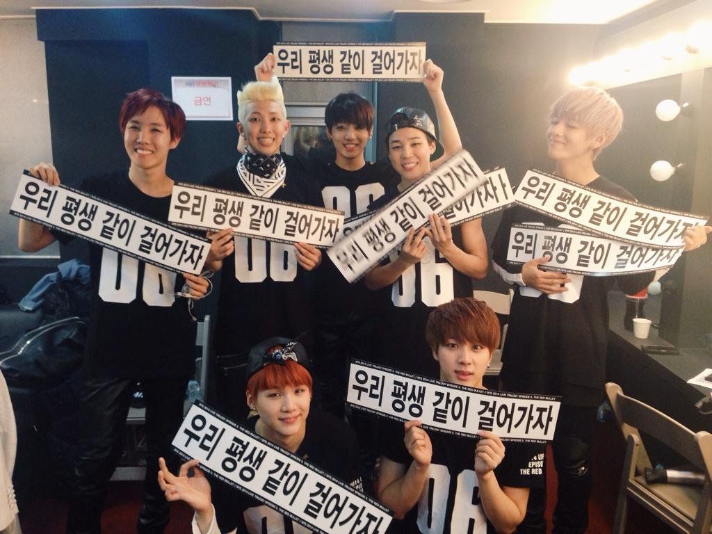 1024x768 ARMY! Today 4 years ago on 17th October BTS held their very first tour concert