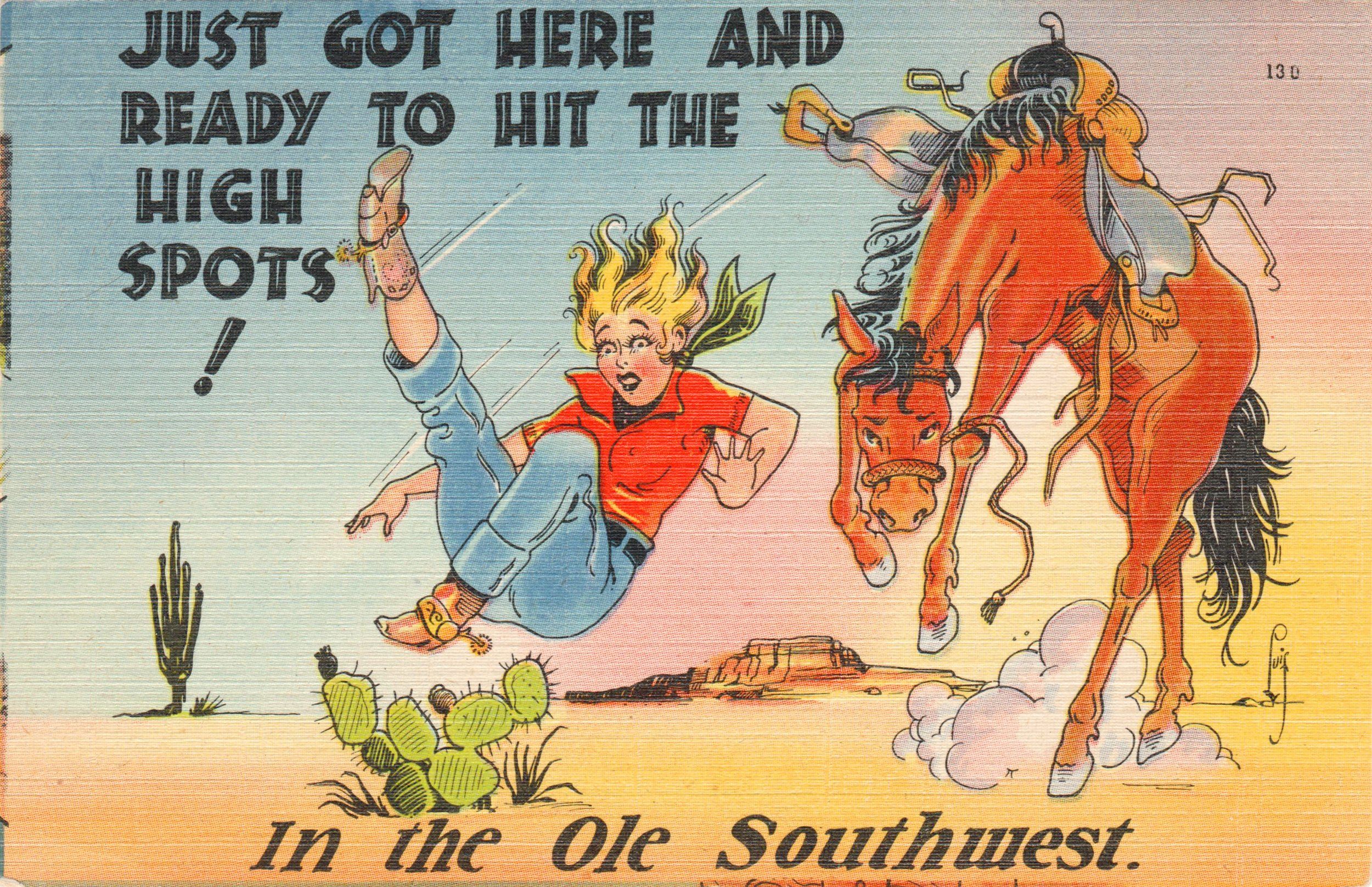 2500x1617 postcard, Paper, Poster, Advertising, Vintage, Retro, Antique, Comedy, Humor, Funny Wallpaper HD / Desktop and Mobile Background