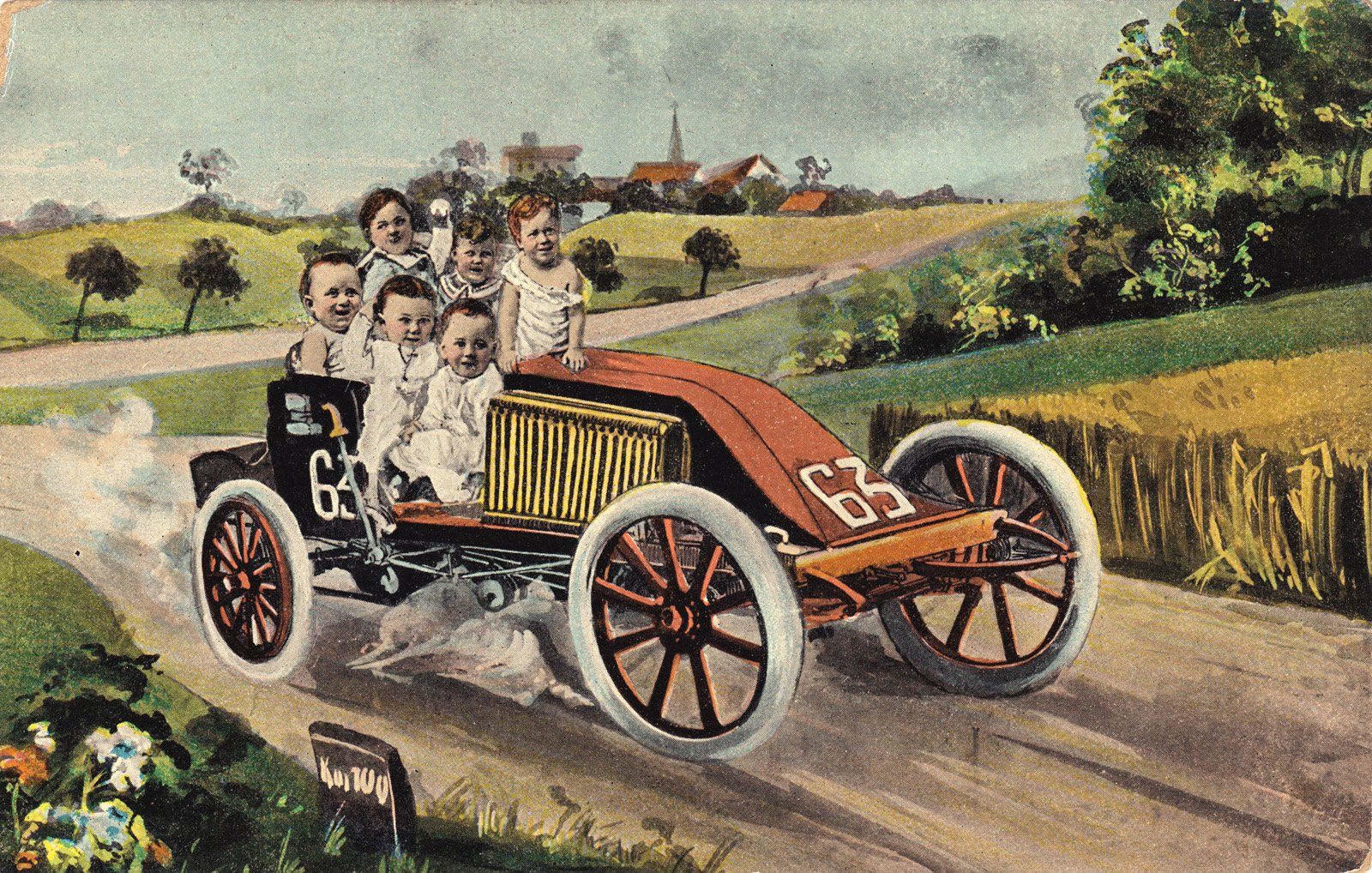 1600x1018 postcard, Paper, Poster, Advertising, Vintage, Retro, Antique, Comedy, Humor, Funny Wallpaper HD / Desktop and Mobile Background