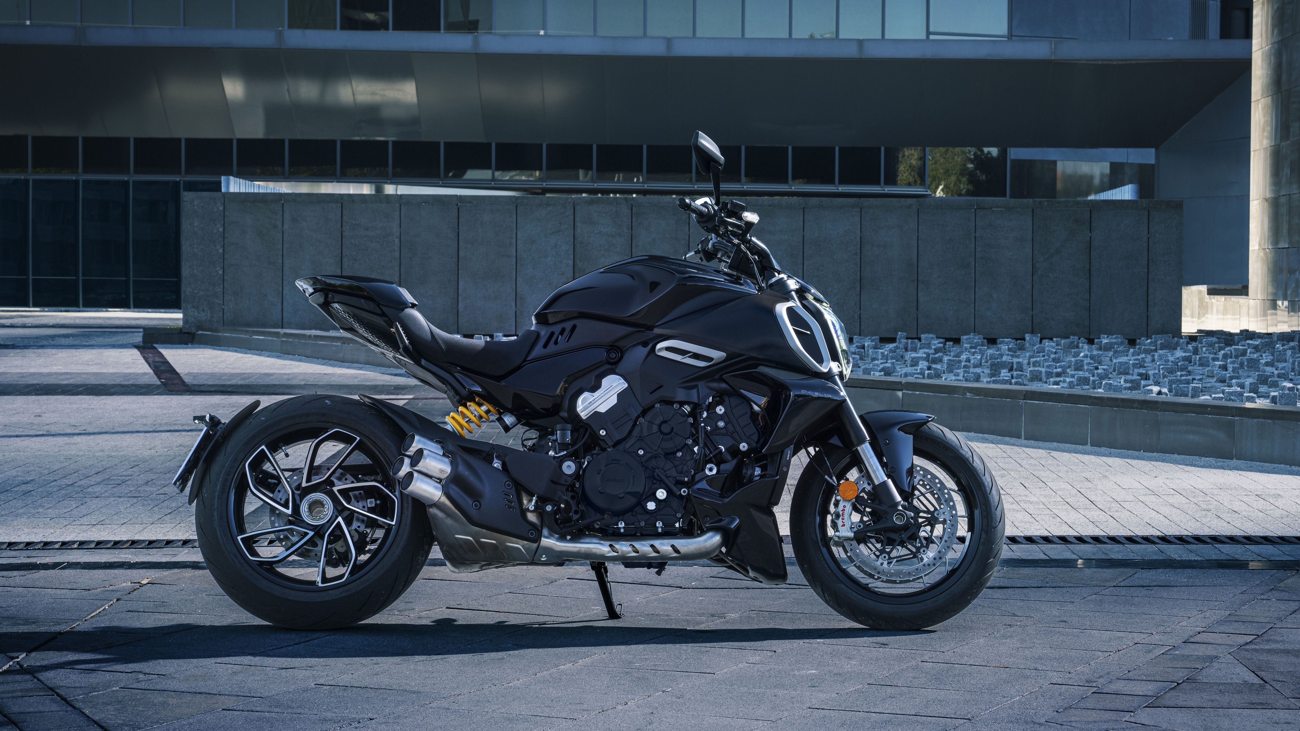 4480x2520 Ducati Diavel V4 Wallpaper 4K, Muscle cruiser, Sports bikes, 8K