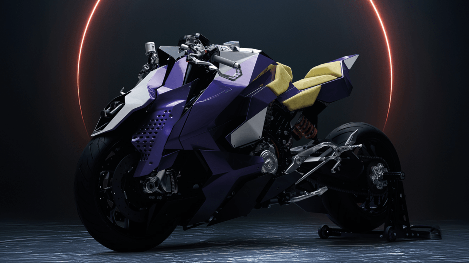 1600x900 Custom Ducati Diavel V4 meets Blade Runner