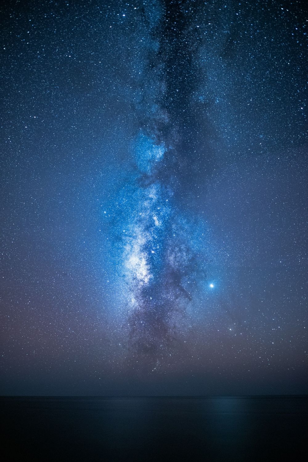 1000x1500 Stars And Galaxy View Over Water