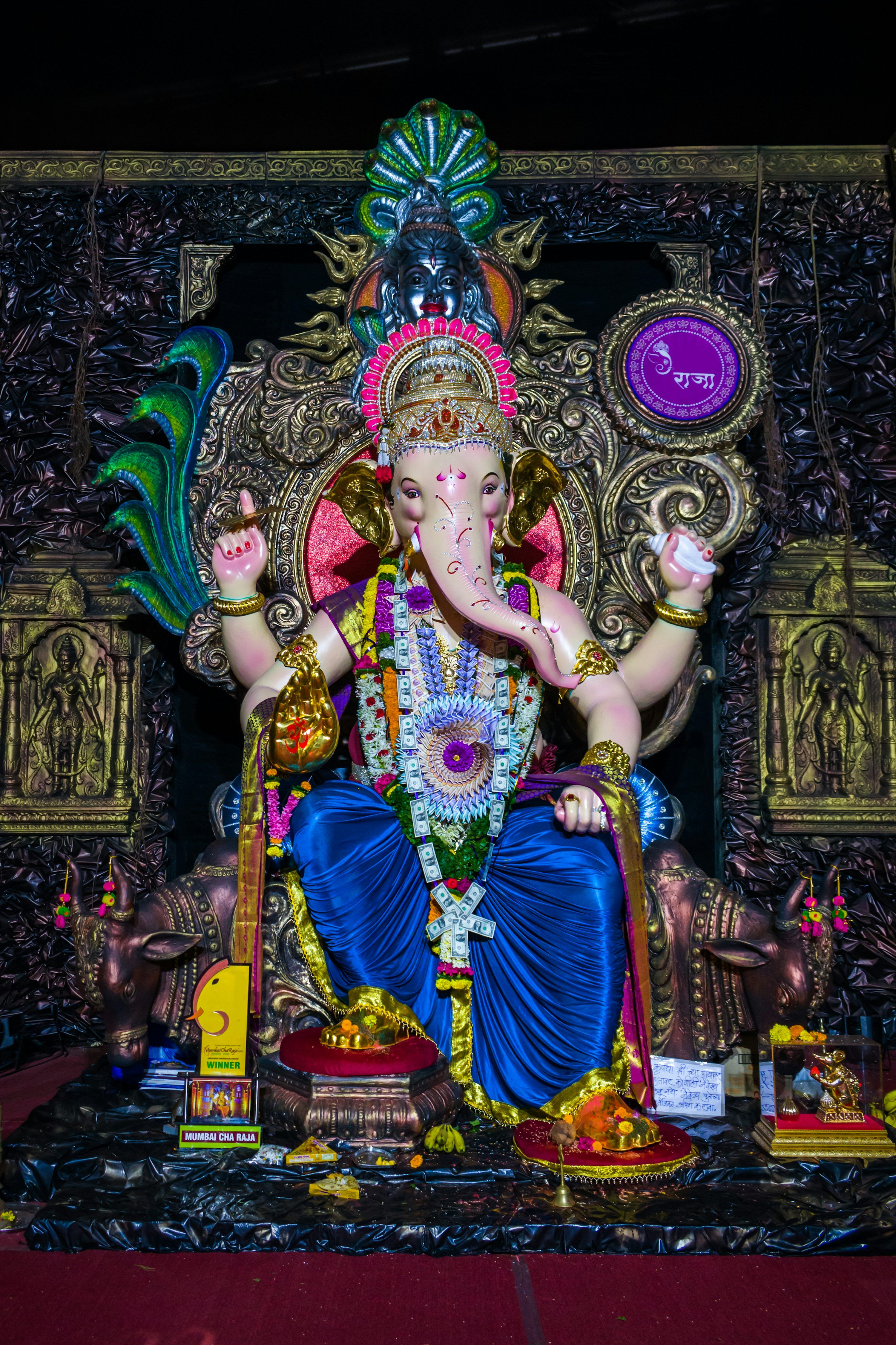 3000x4501 Mumbai Ganpati Picture. Download Free Image