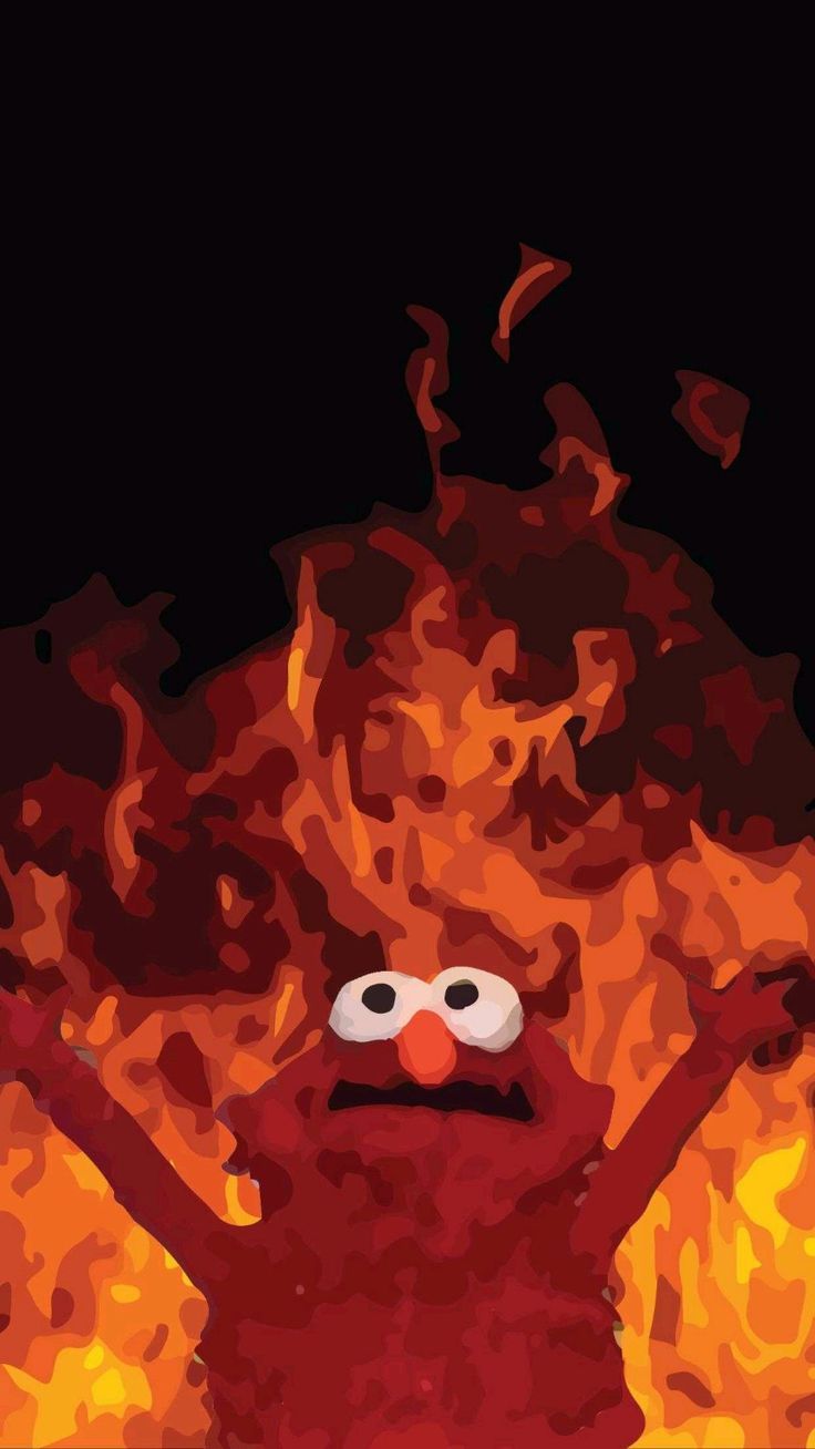 736x1308 fire Elmo background