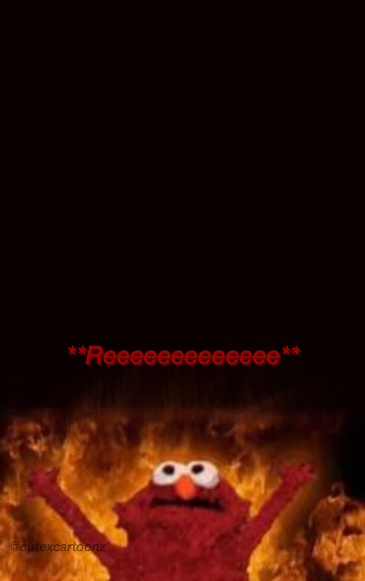 736x1169 Elmo burning wallpaper. Elmo with fire background, Elmo meme, Elmo pfp