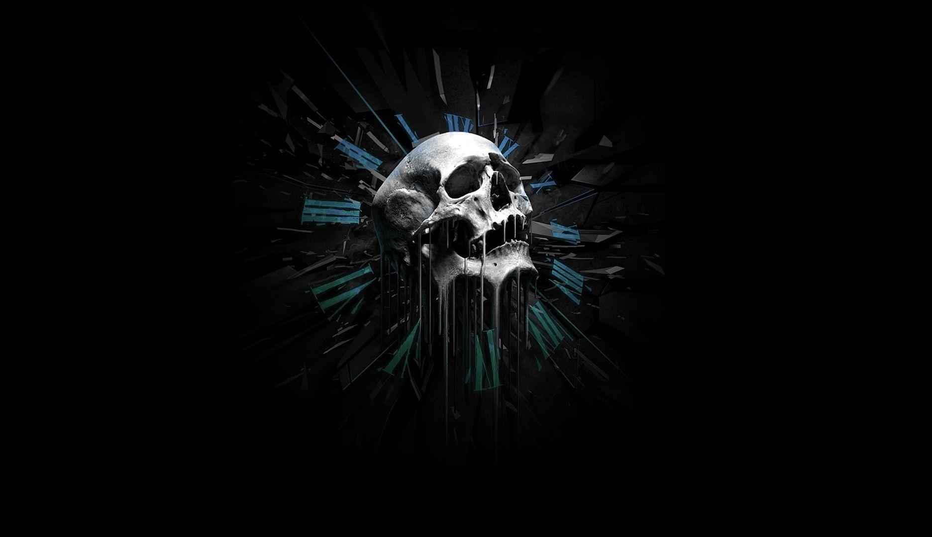 1873x1080 Free Skull Wallpaper For Laptop