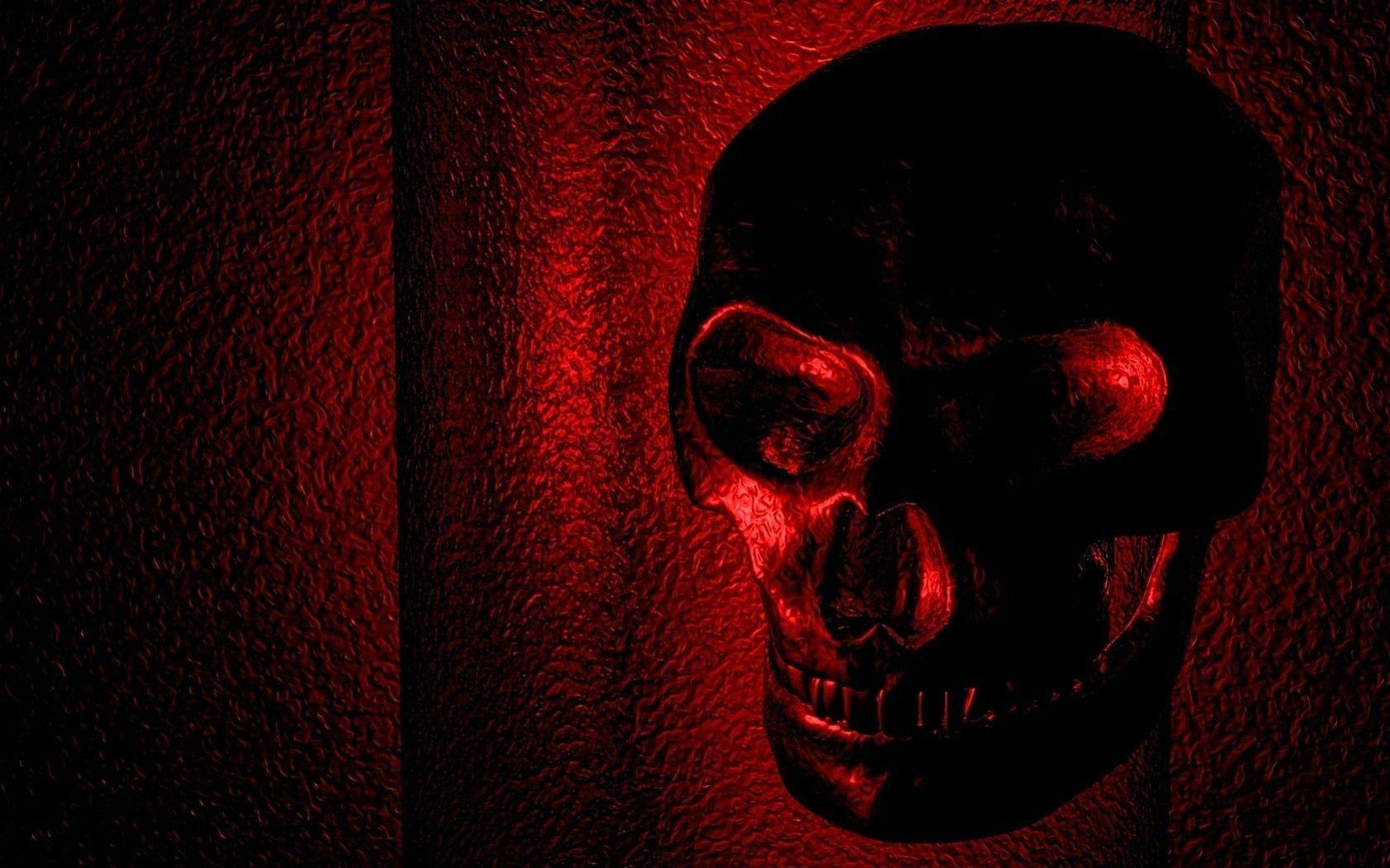 1680x1050 Red Flaming Skull Wallpaper 1920×1080 Red And Black Skull Wallpaper