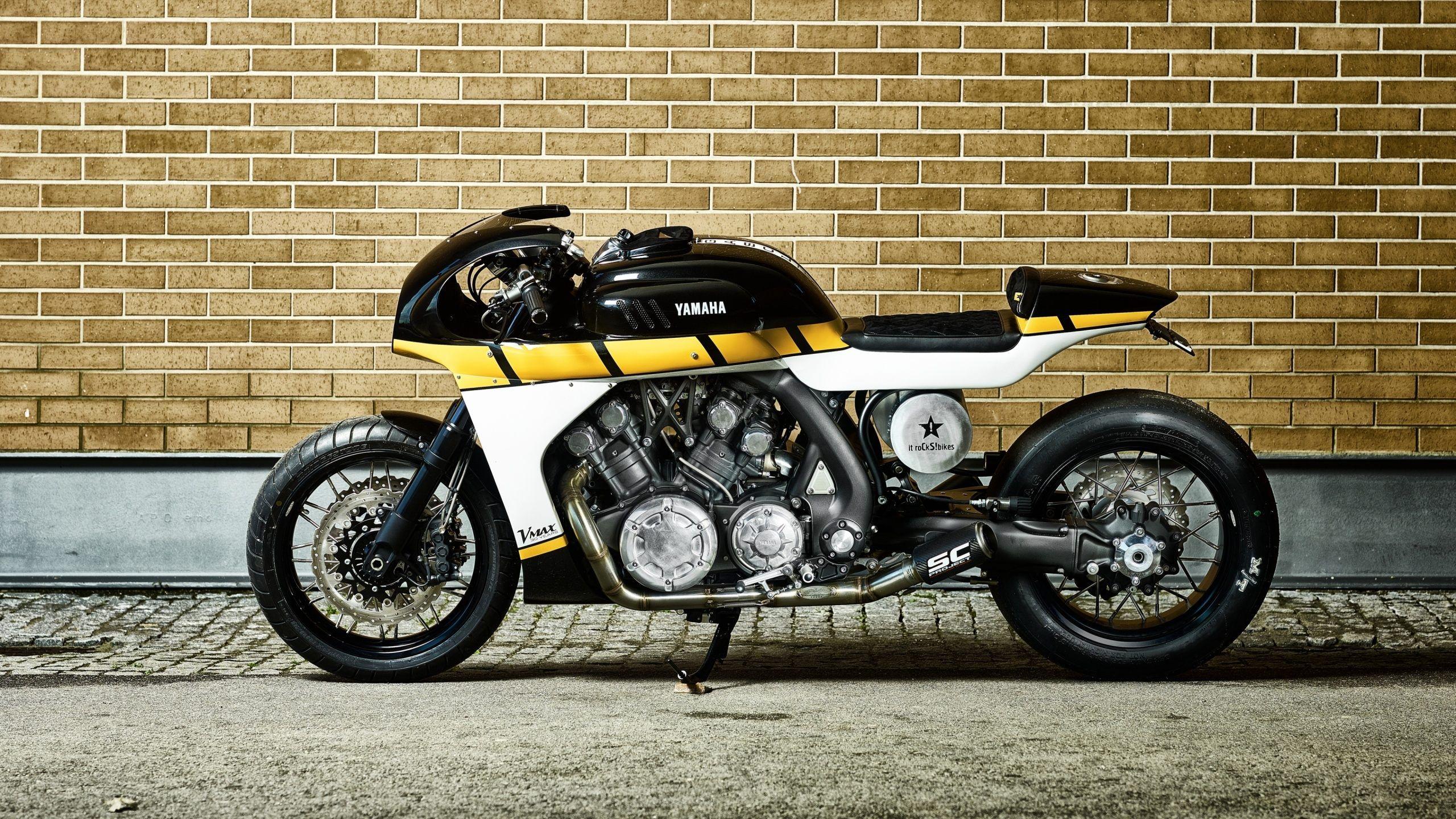 2560x1440 Vmax Yamaha Bike Wallpap Xsr 900 Yard Built