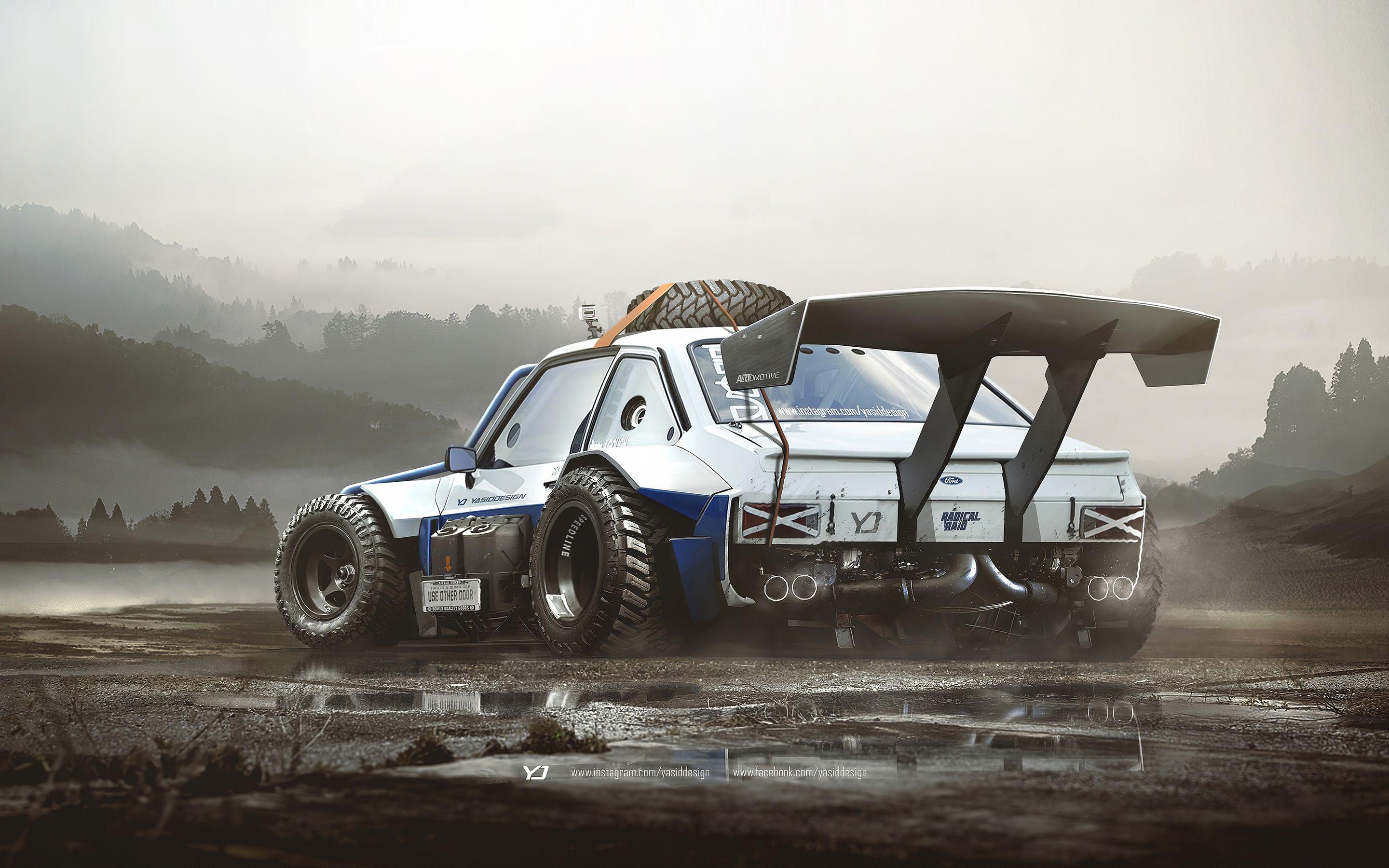 2880x1800 Ford Escort Mk2 4k Macbook Pro Retina HD 4k Wallpaper