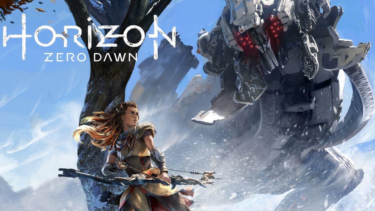 1244x700 HORIZON ZERO DAWN Sci Fi Robot Cyborg Dinosaur Monster Creature