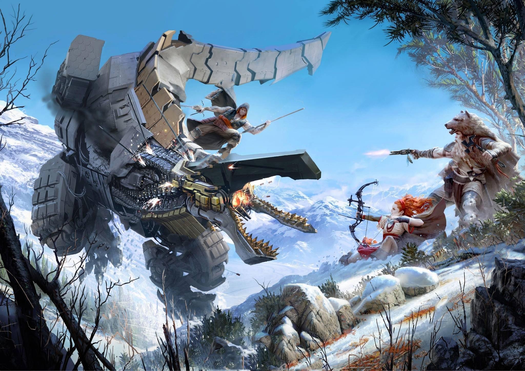 2048x1448 Free download Video Game Horizon Zero Dawn Wallpaper 2048x1448