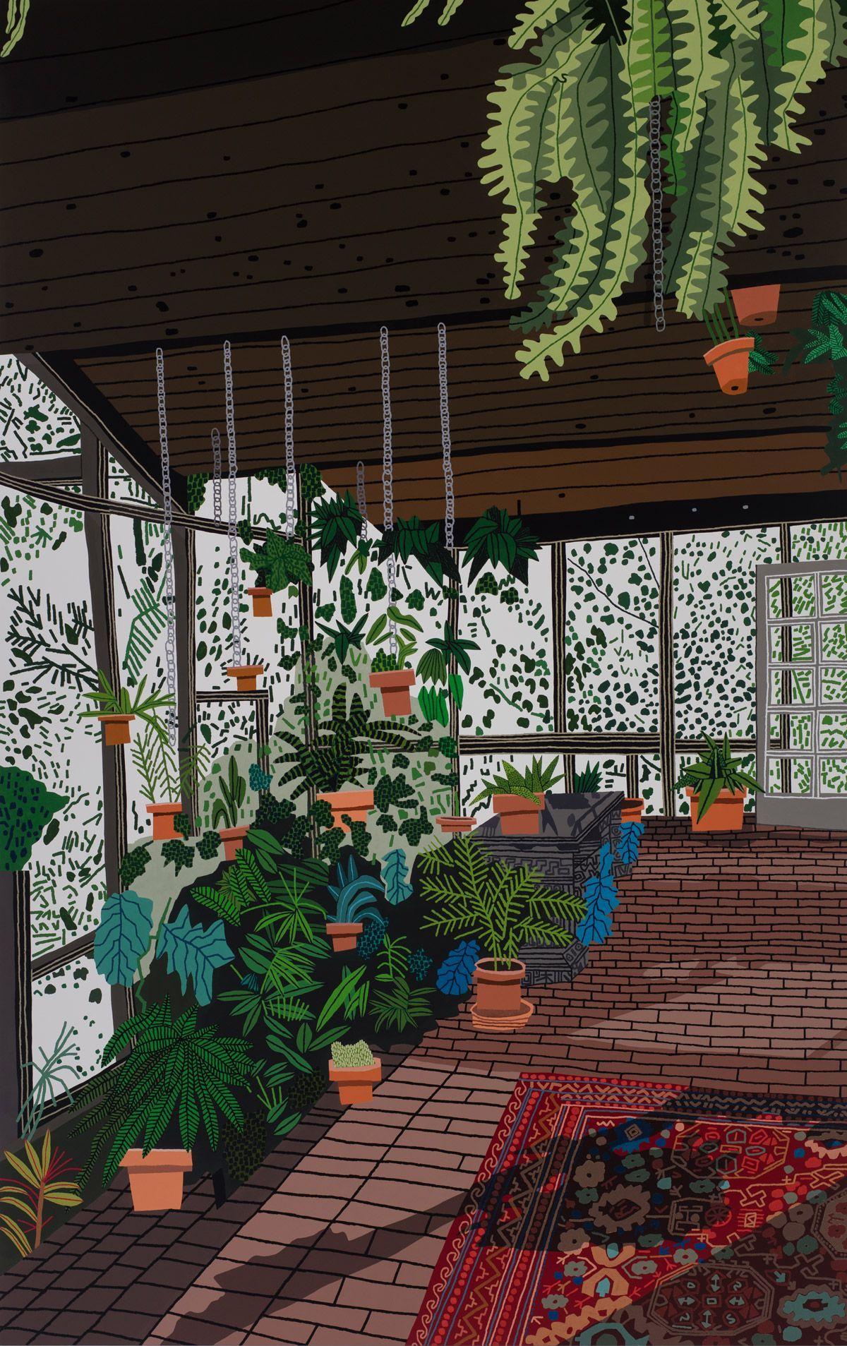 1200x1907 Interiors and Landscapes by Artist Jonas Wood. Jonas wood
