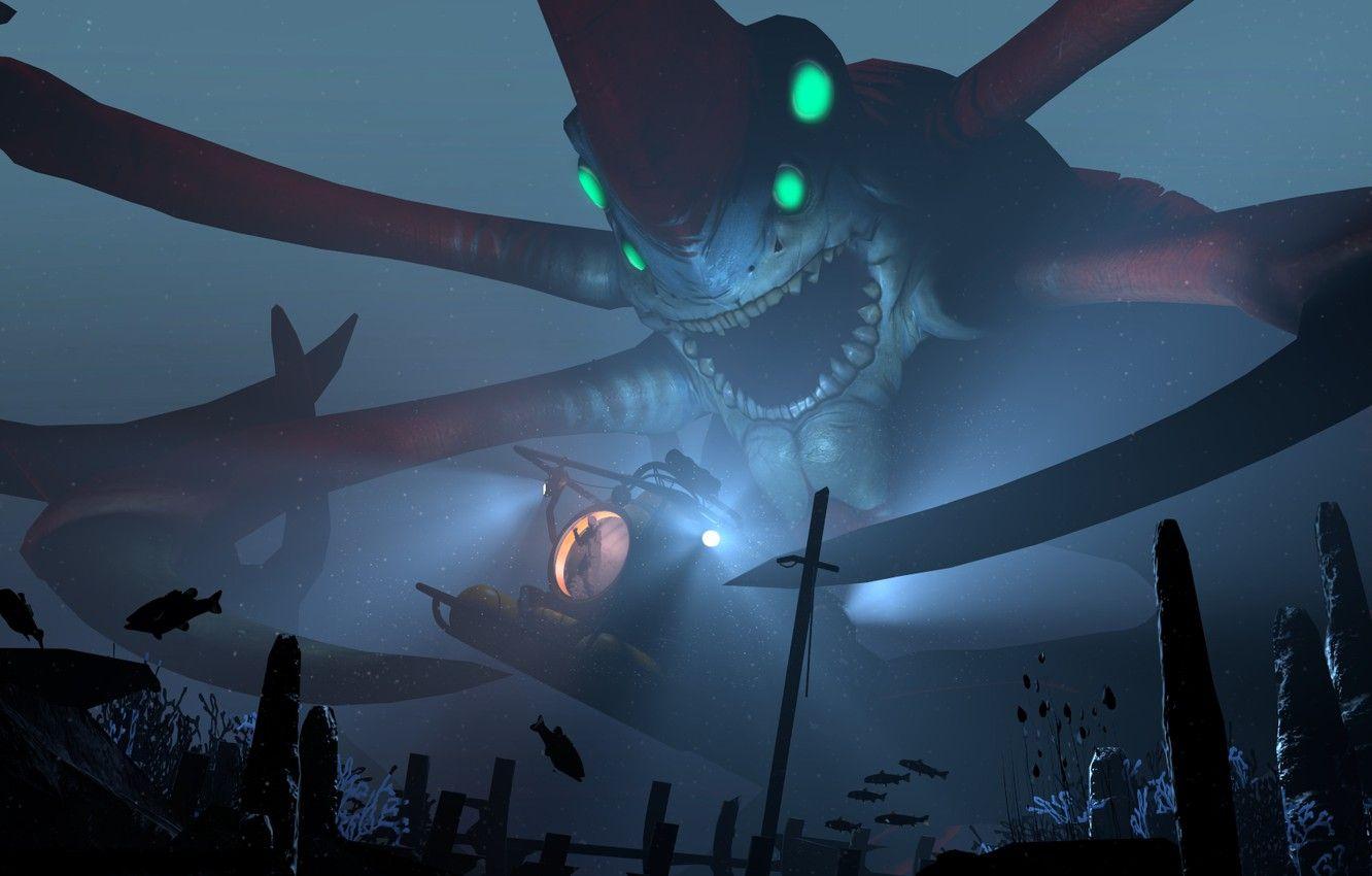 1332x850 Subnautica Wallpaper