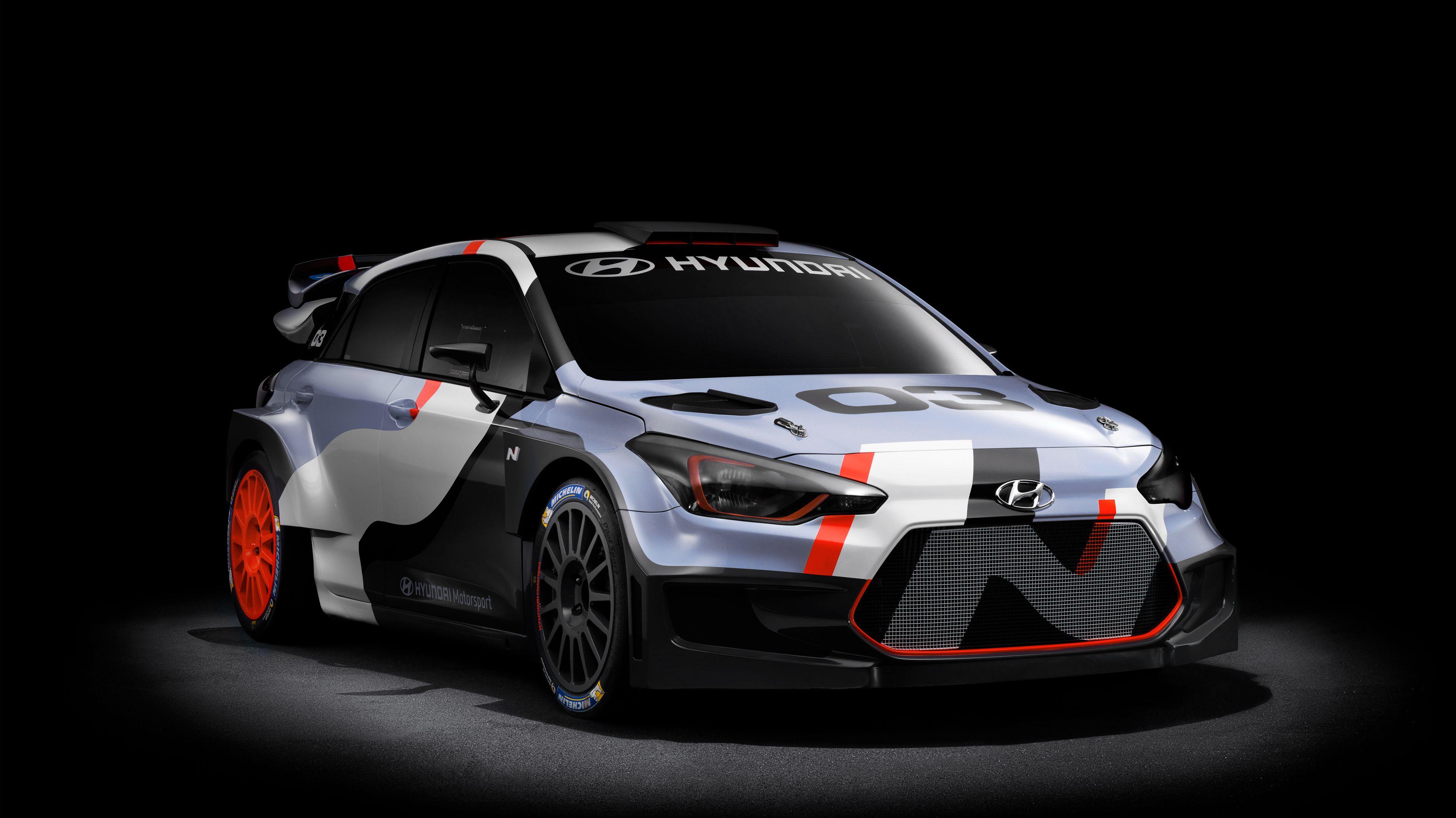 3840x2160 Hyundai i20 WRC Concept Wallpaper. HD Car Wallpaper