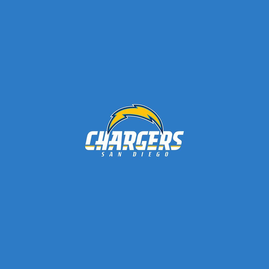 1024x1024 iPad Wallpaper with the San Diego Chargers Team Logos. Digital