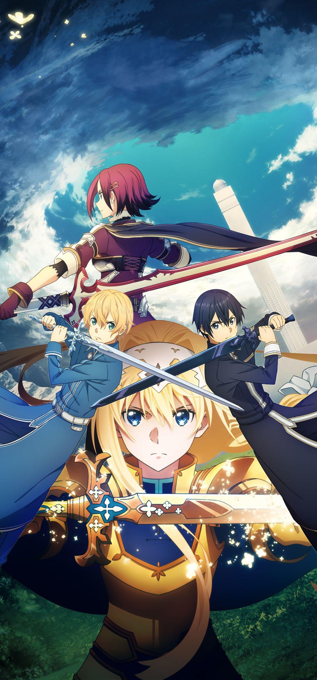 1080x2312 Sword Art Online Alicization Lycoris 1080x2312