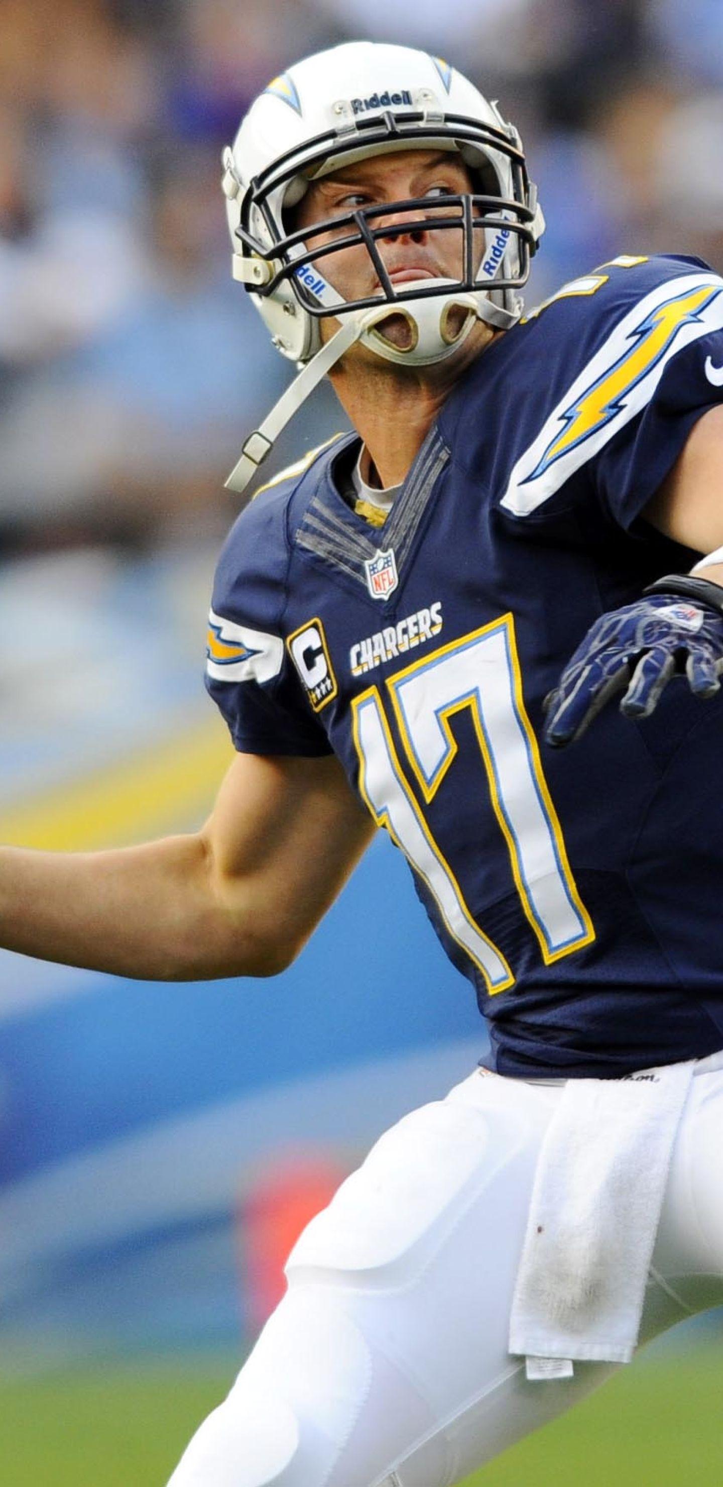 1440x2960 philip rivers, san diego chargers, american football
