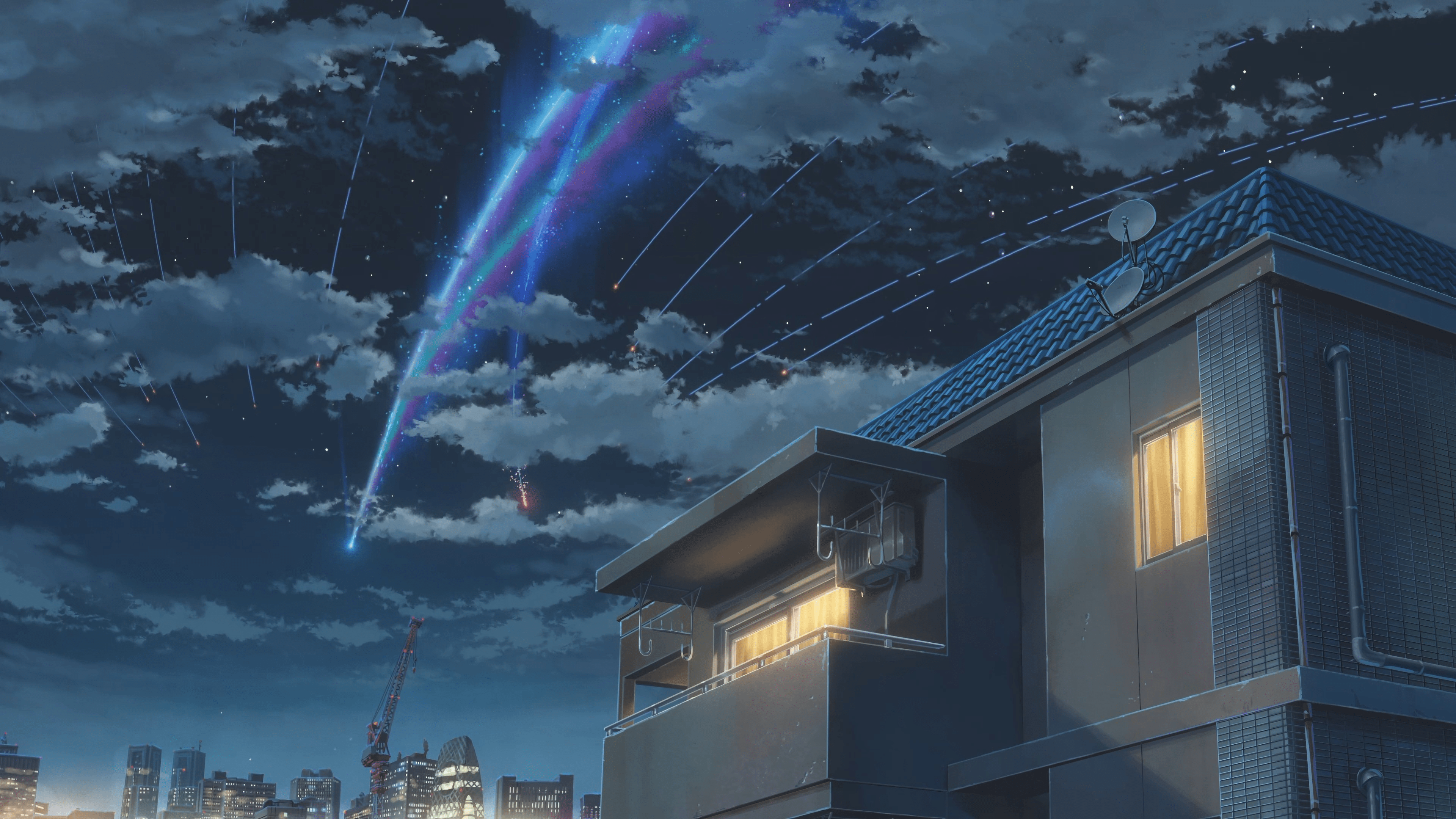 3840x2160 Anime Lo Fi Wallpaper