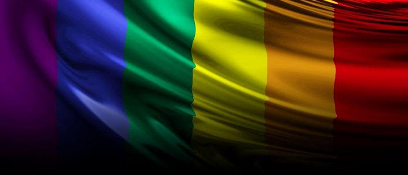 1400x600 Rainbow Wallpaper Pride Flag