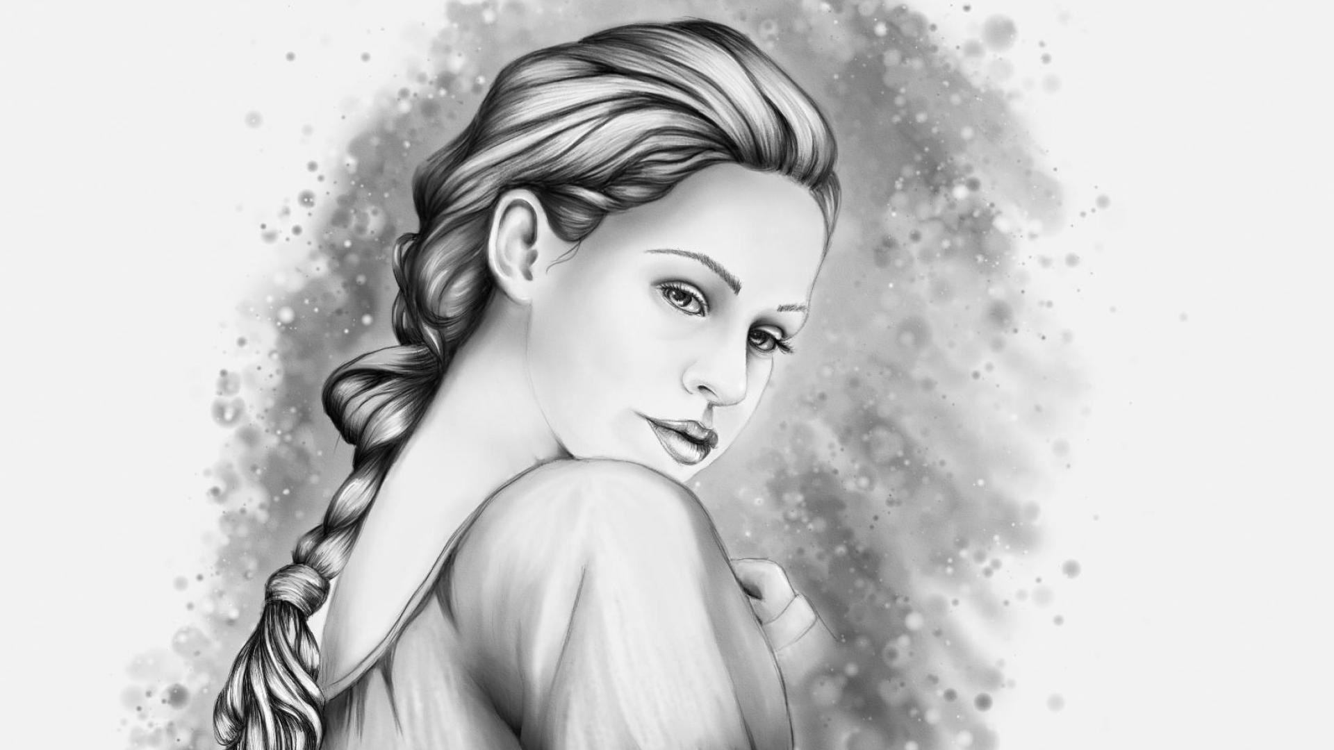 1920x1080 Pencil Art Wallpaper