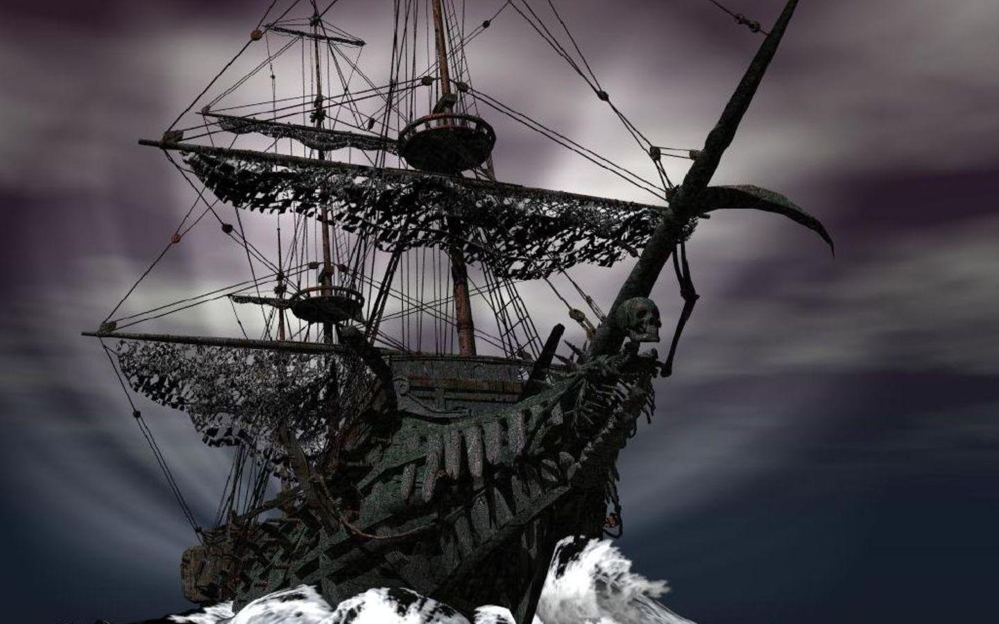 1440x900 Flying Dutchman Wallpaper