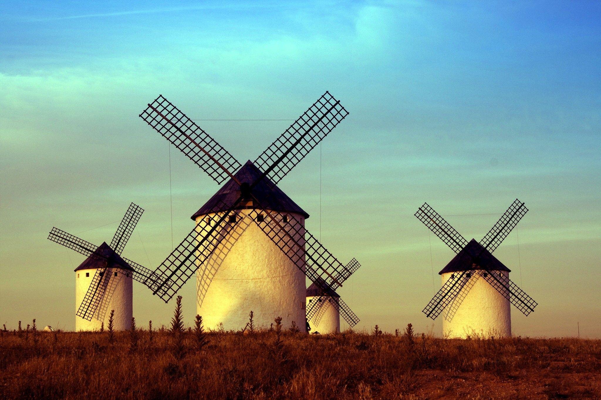 2048x1365 Free Dutch Windmill Wallpaper HD at Cool Monodomo