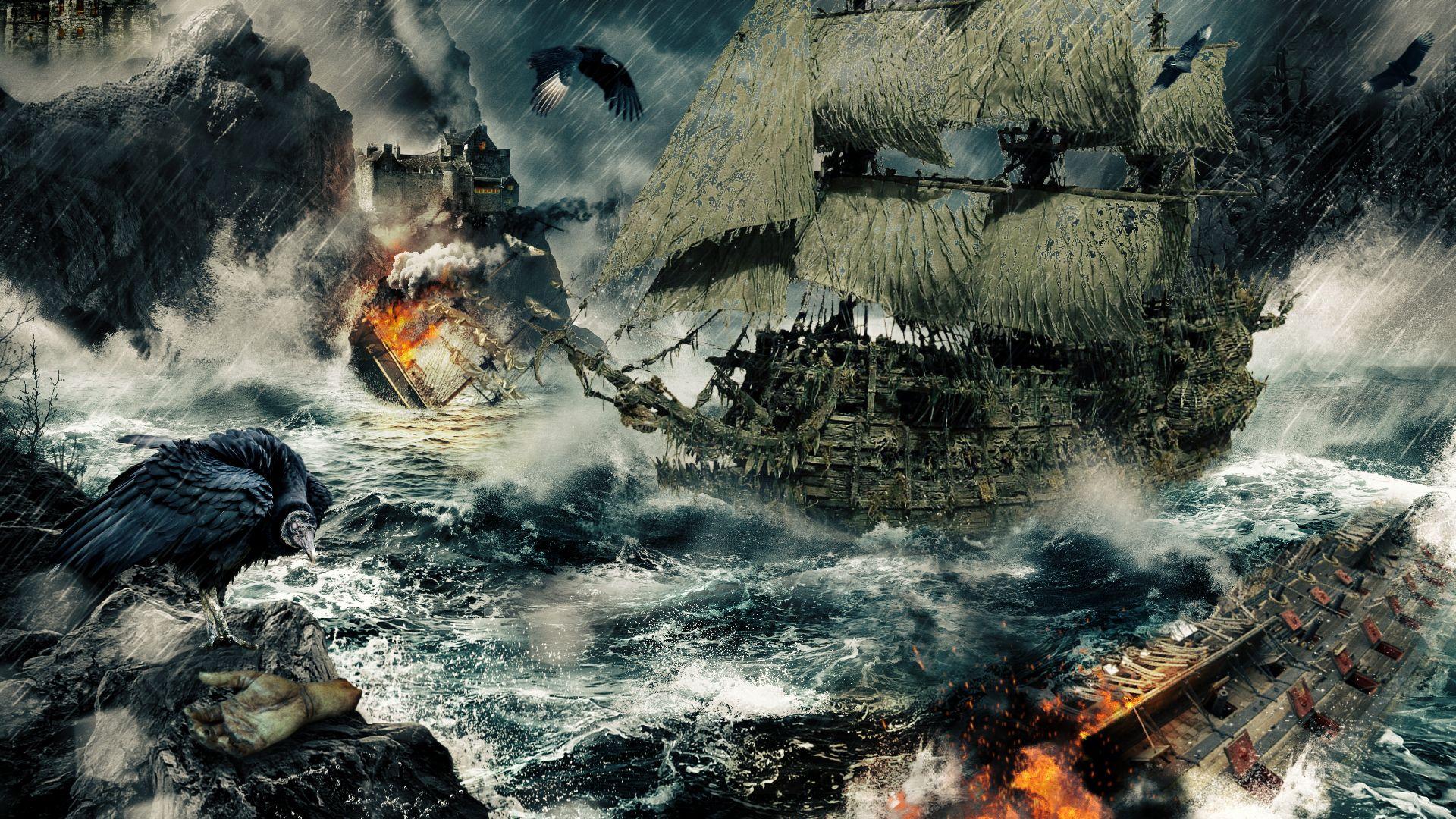 1920x1080 Free download The Flying Dutchman Dead Mans Hand