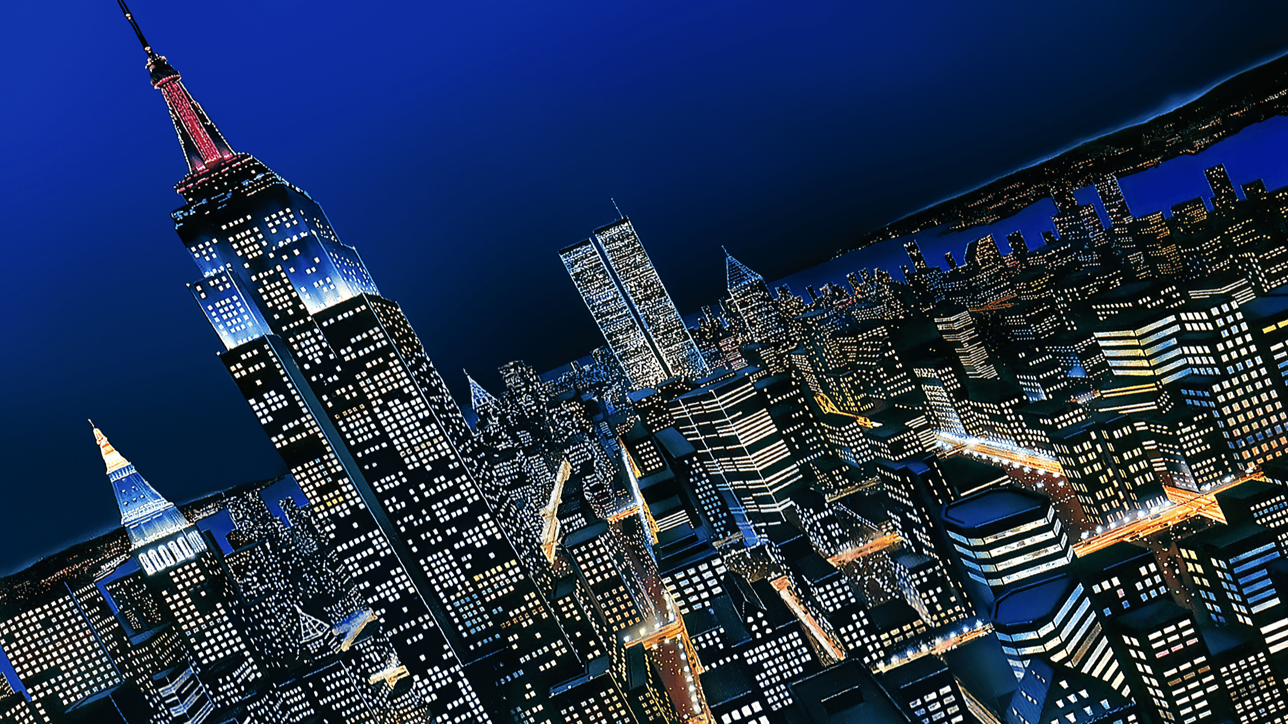 2560x1440 Dutch Angled NYC (from Dirty Pair: Project Eden) 2560x1440