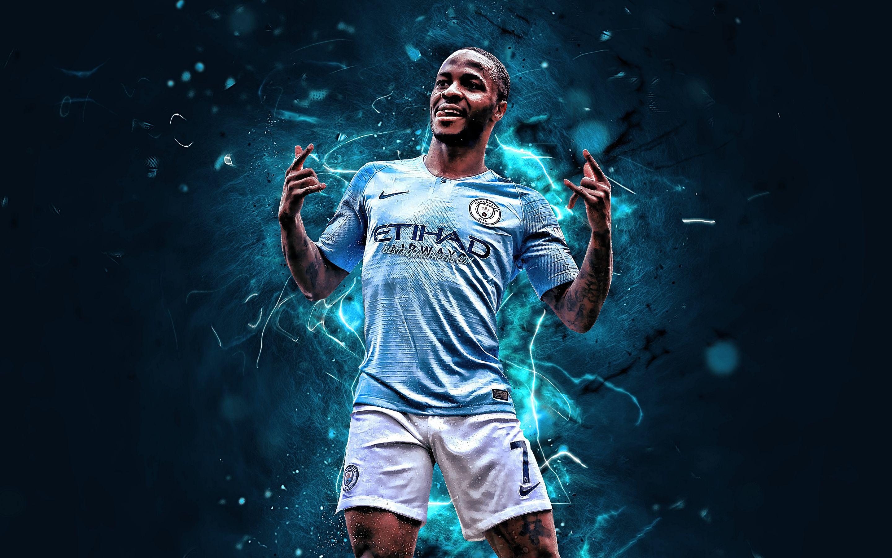 2880x1800 Raheem Sterling, Manchester City Fc, Goal, England