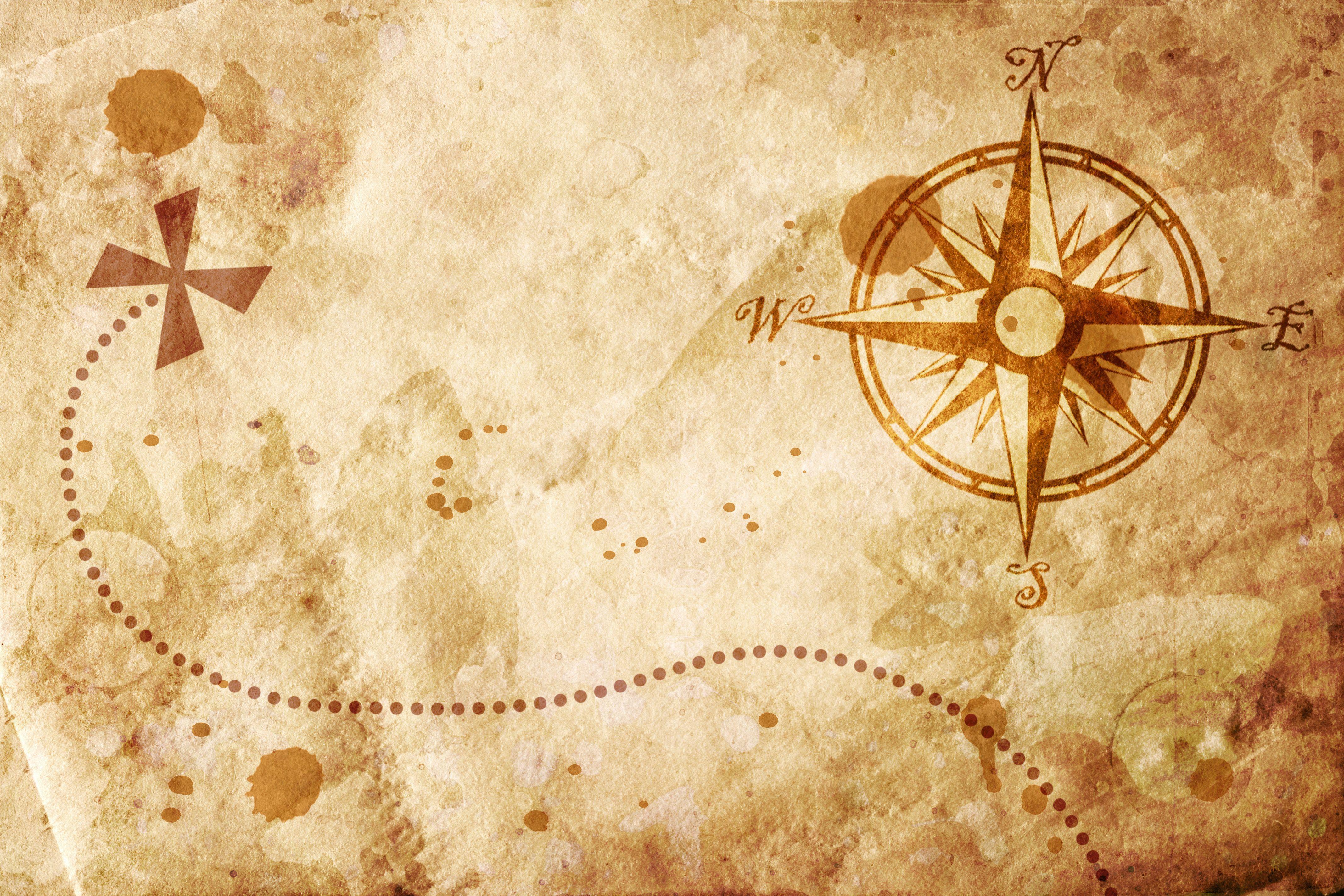 Pirate Map Aesthetic