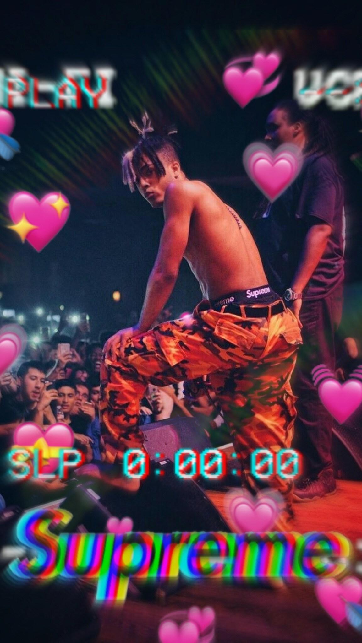 1152x2048 XXXTentacion Supreme Wallpaper