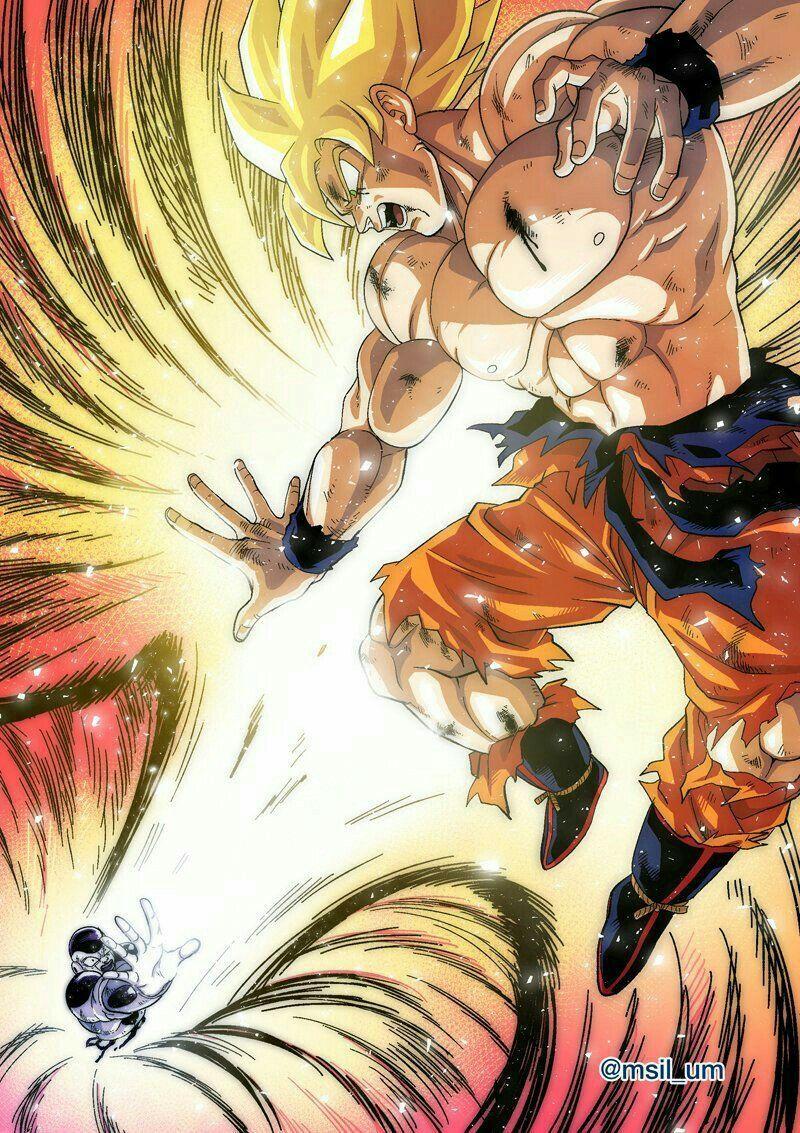 800x1133 Goku Vs Freezer Dbz Wallpaper & Background Download