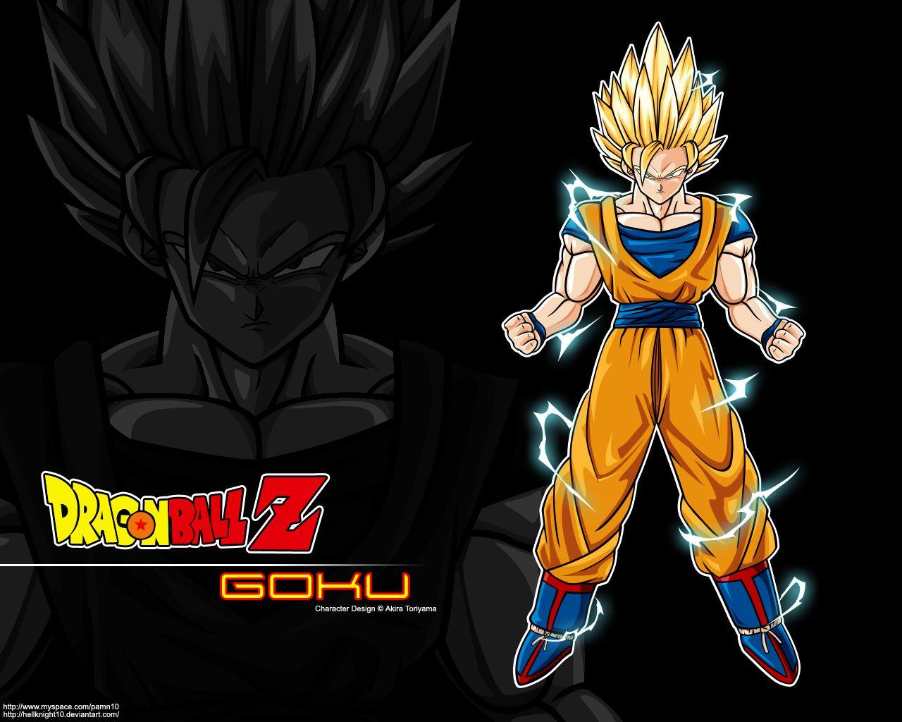 1280x1024 Goku Super Saiyan 4 Wallpaper