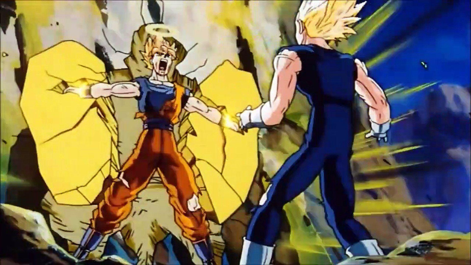 1920x1080 Goku Ssj2 Vs Majin Vegeta Wallpaper & Background
